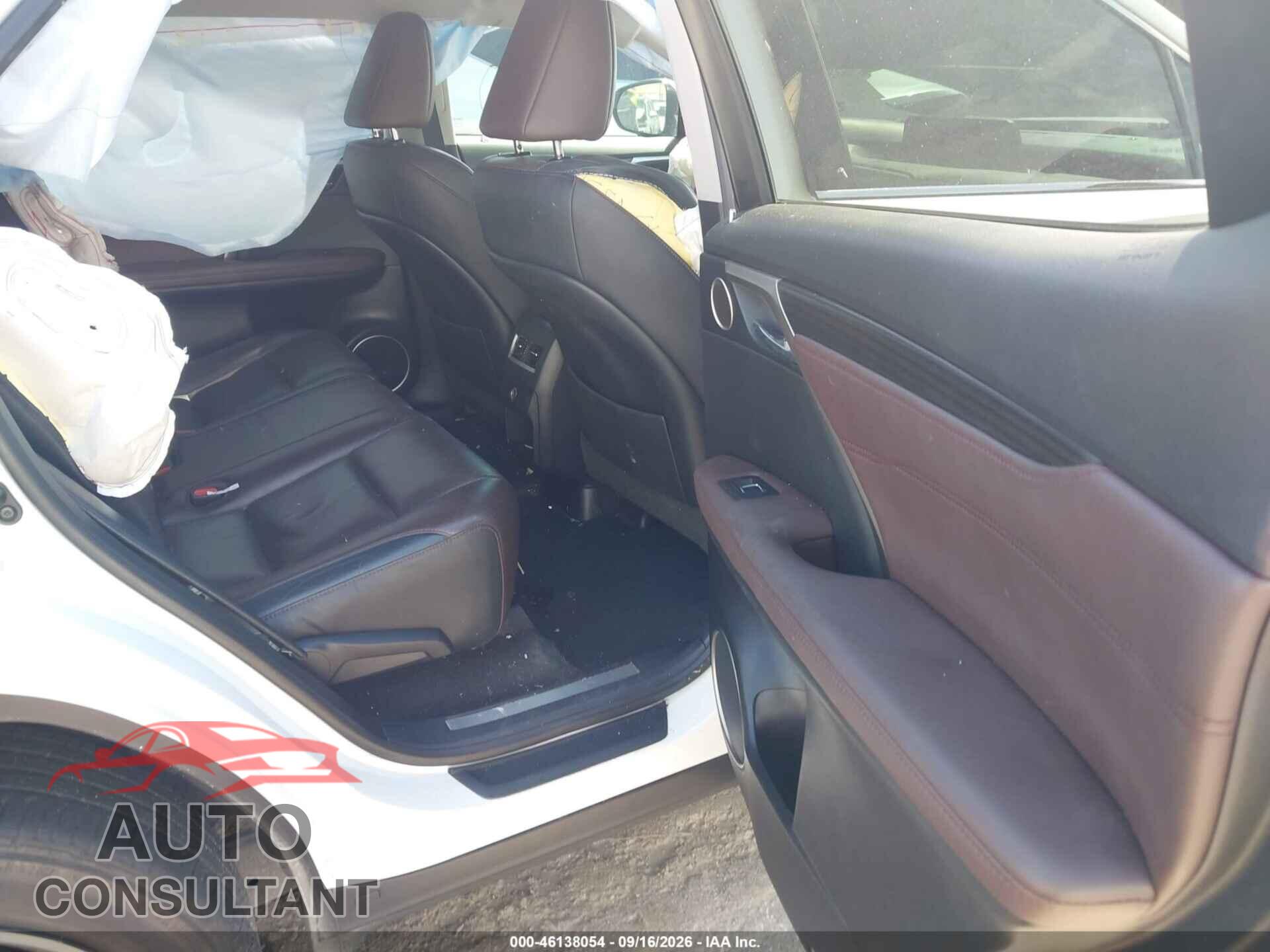 LEXUS RX 350 2016 - 2T2ZZMCA4GC032017