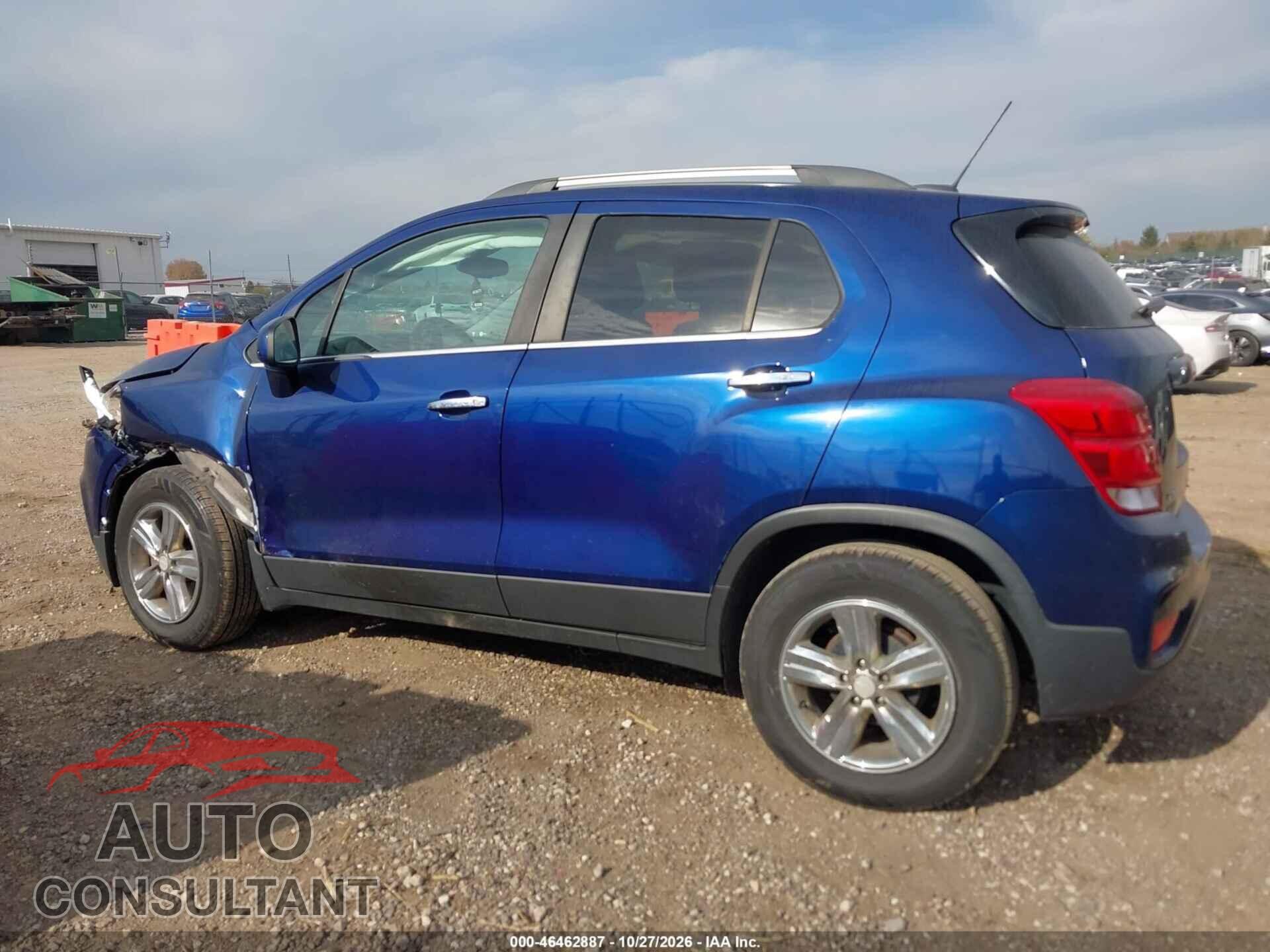 CHEVROLET TRAX 2017 - 3GNCJLSBXHL187148