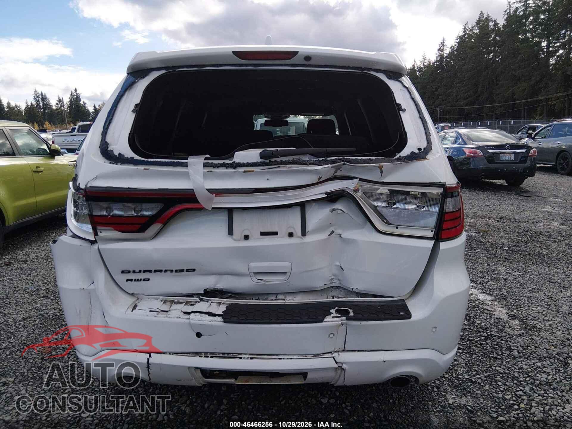 DODGE DURANGO 2015 - 1C4RDJAG4FC874209