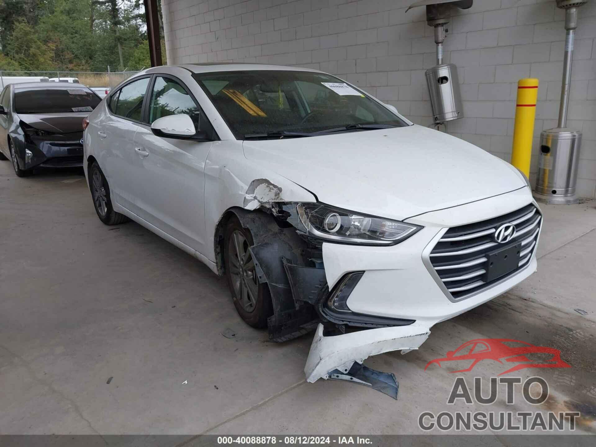 HYUNDAI ELANTRA 2018 - 5NPD84LF7JH361358