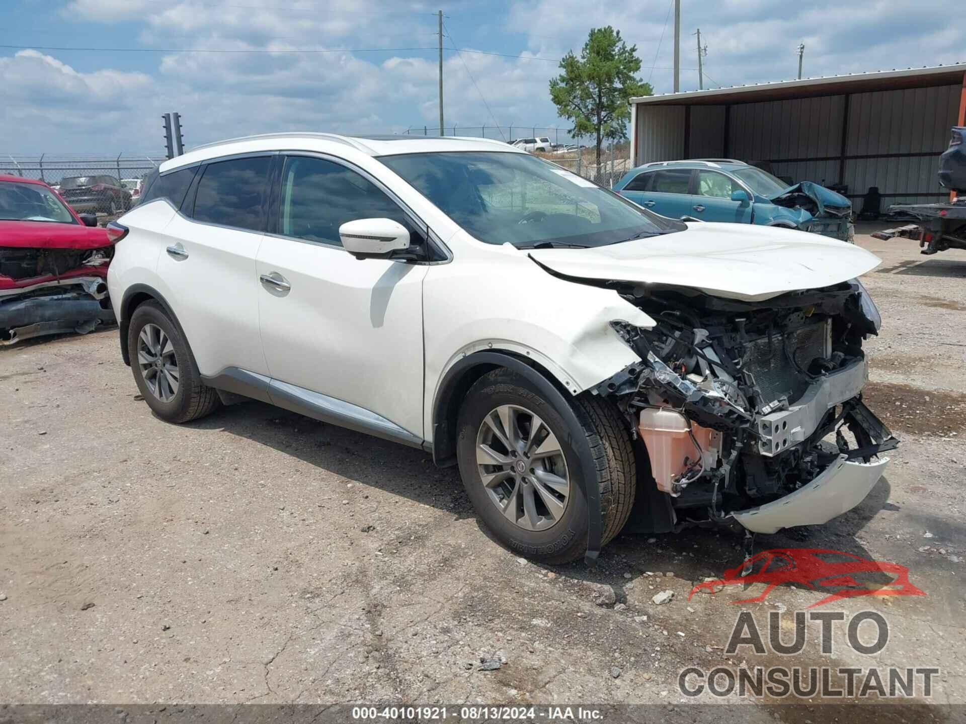 NISSAN MURANO 2018 - 5N1AZ2MH9JN157953