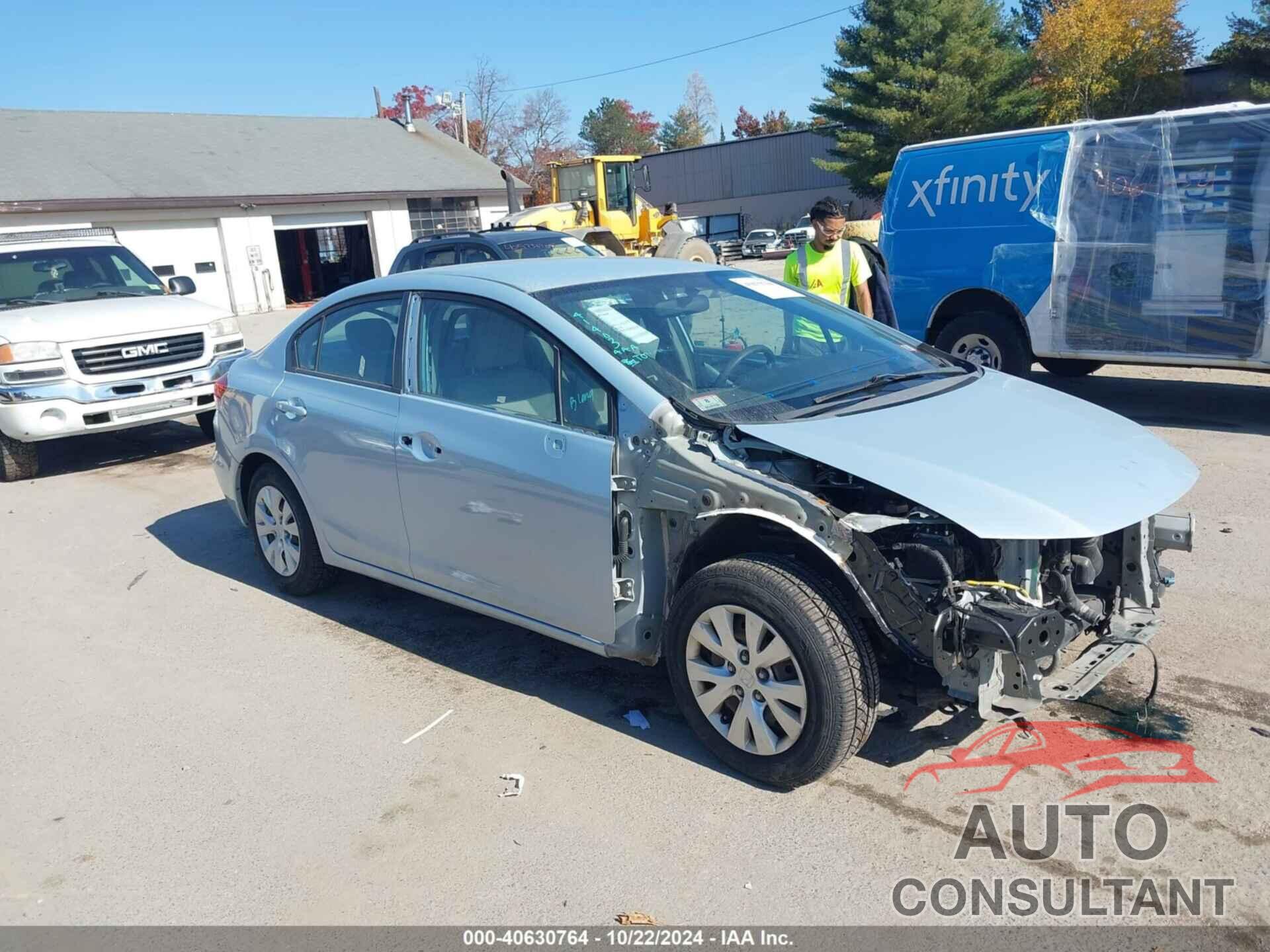 HONDA CIVIC 2012 - 19XFB2F56CE085375