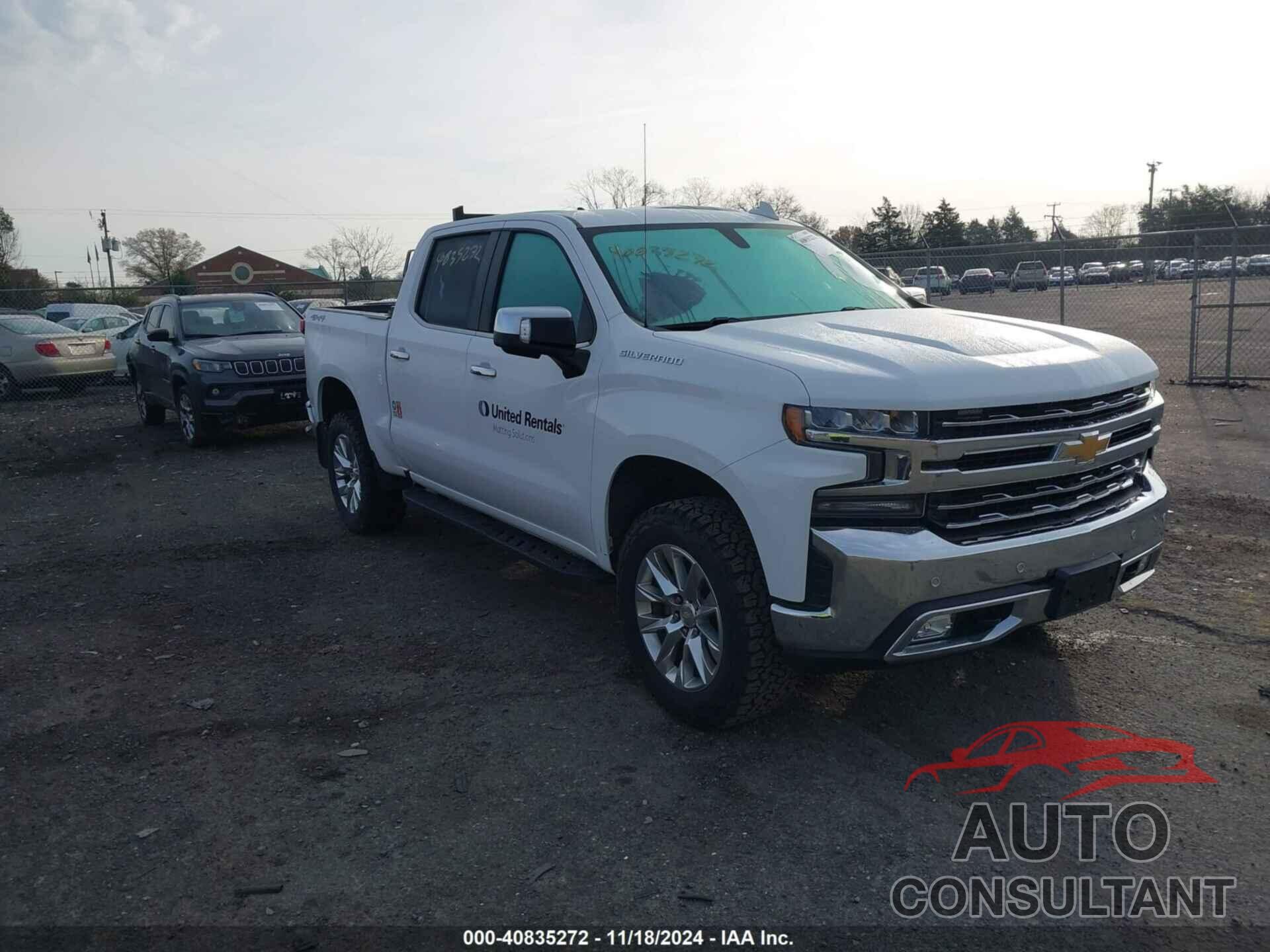CHEVROLET SILVERADO 1500 2020 - 1GCUYGED4LZ109642