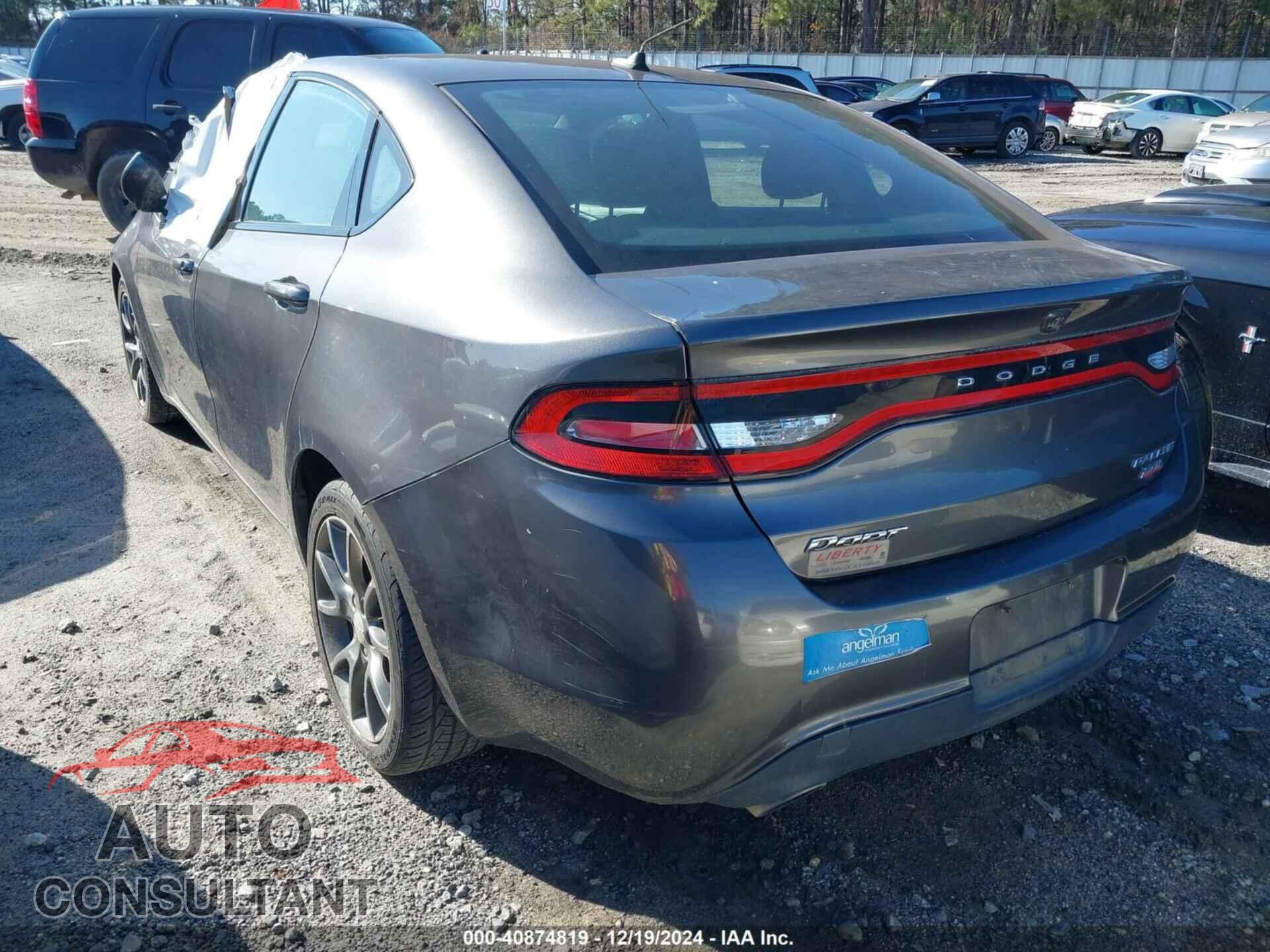 DODGE DART 2014 - 1C3CDFBB7ED917668