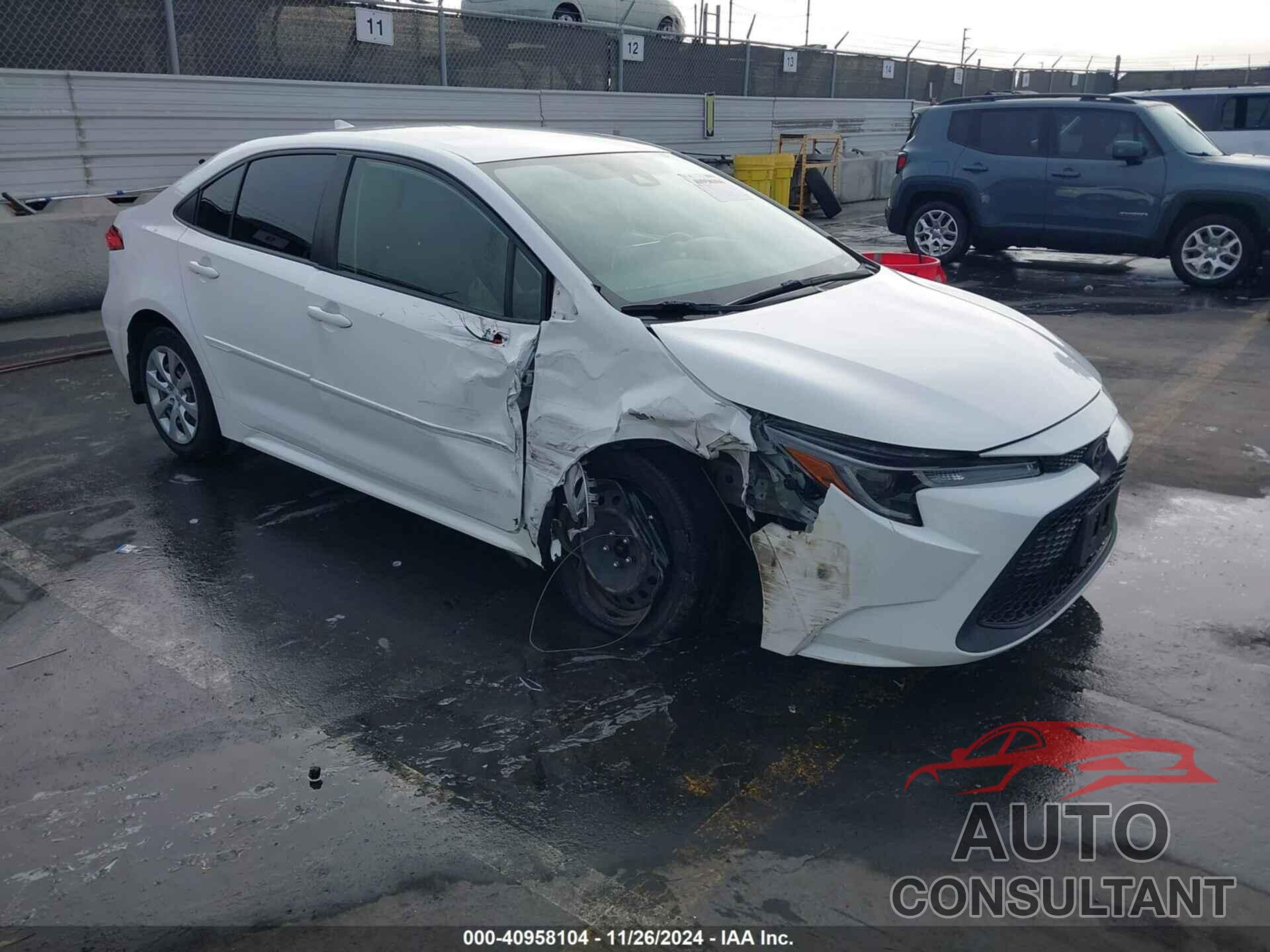 TOYOTA COROLLA 2020 - JTDEPRAE0LJ022045
