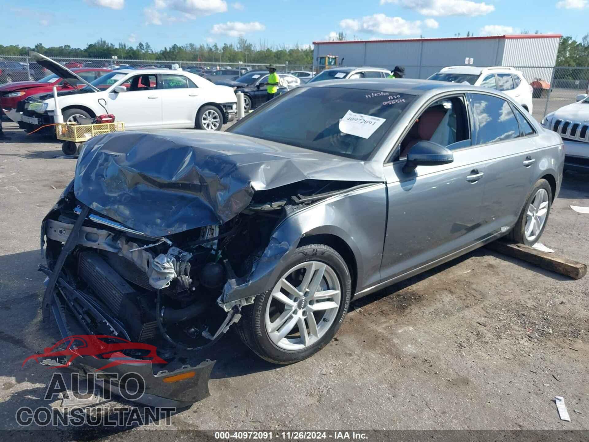 AUDI A4 2017 - WAUGNAF44HN056518