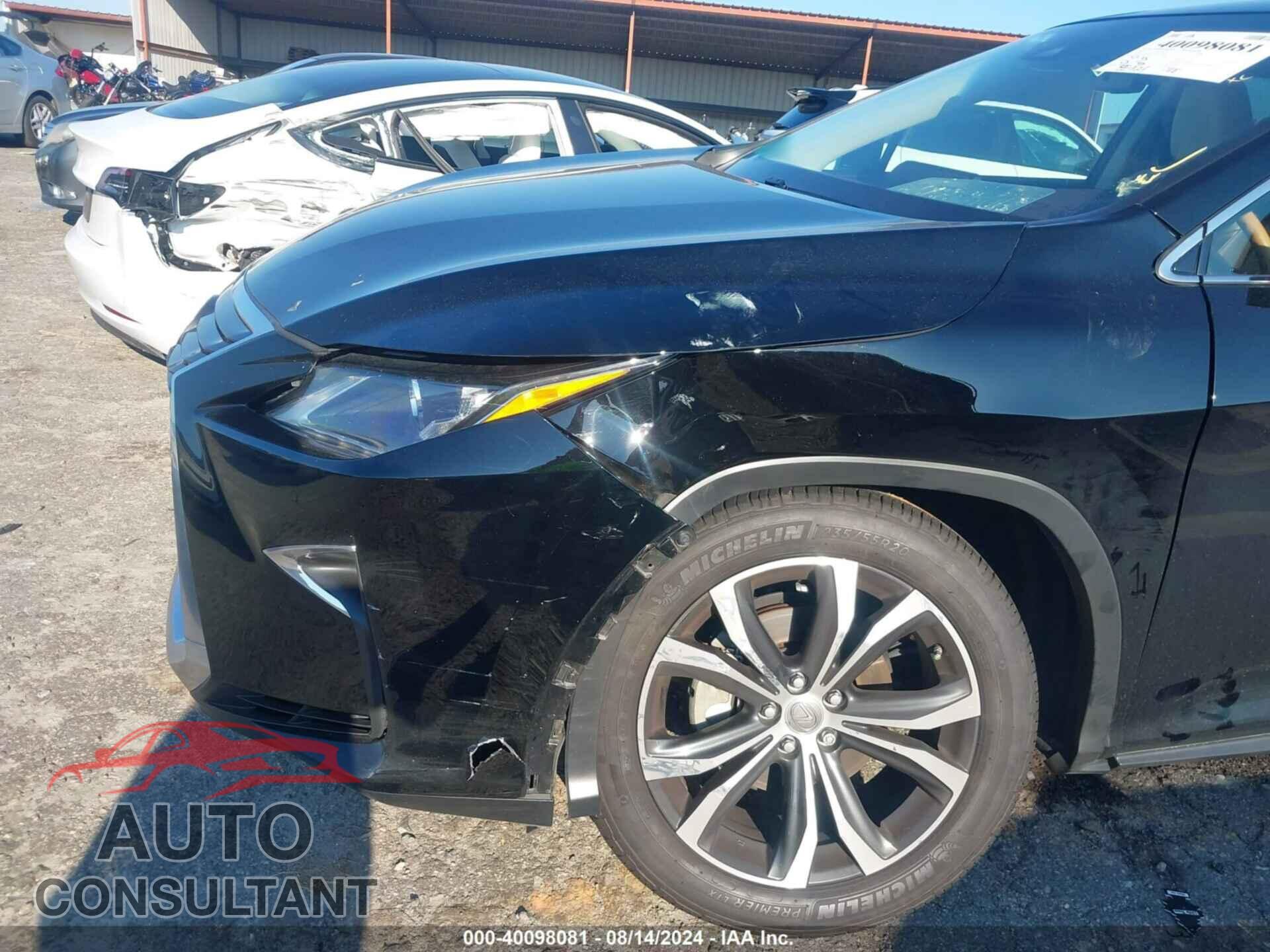LEXUS RX 2017 - 2T2BZMCAXHC106513
