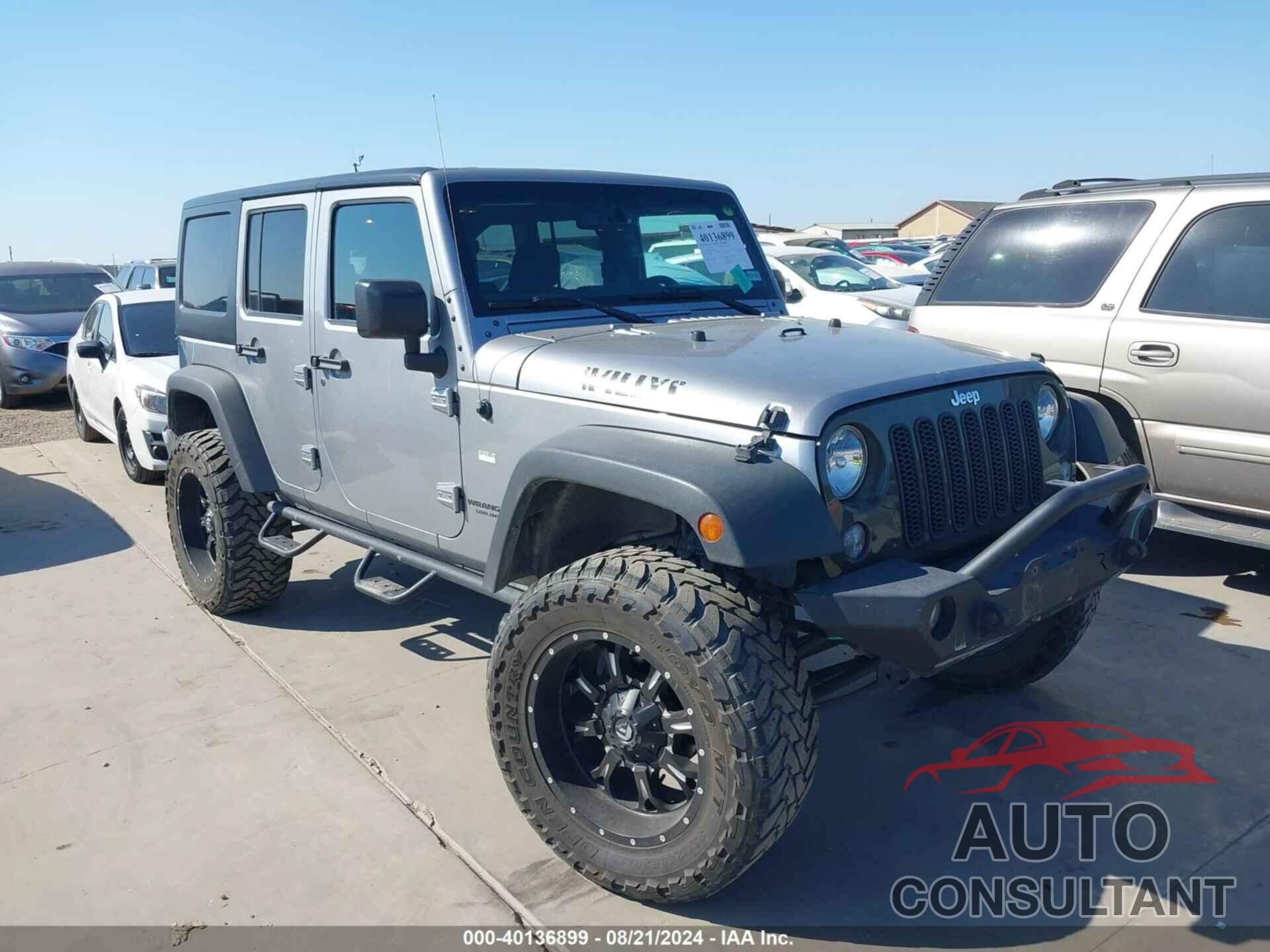 JEEP WRANGLER UNLIMITED 2017 - 1C4BJWDG8HL539959