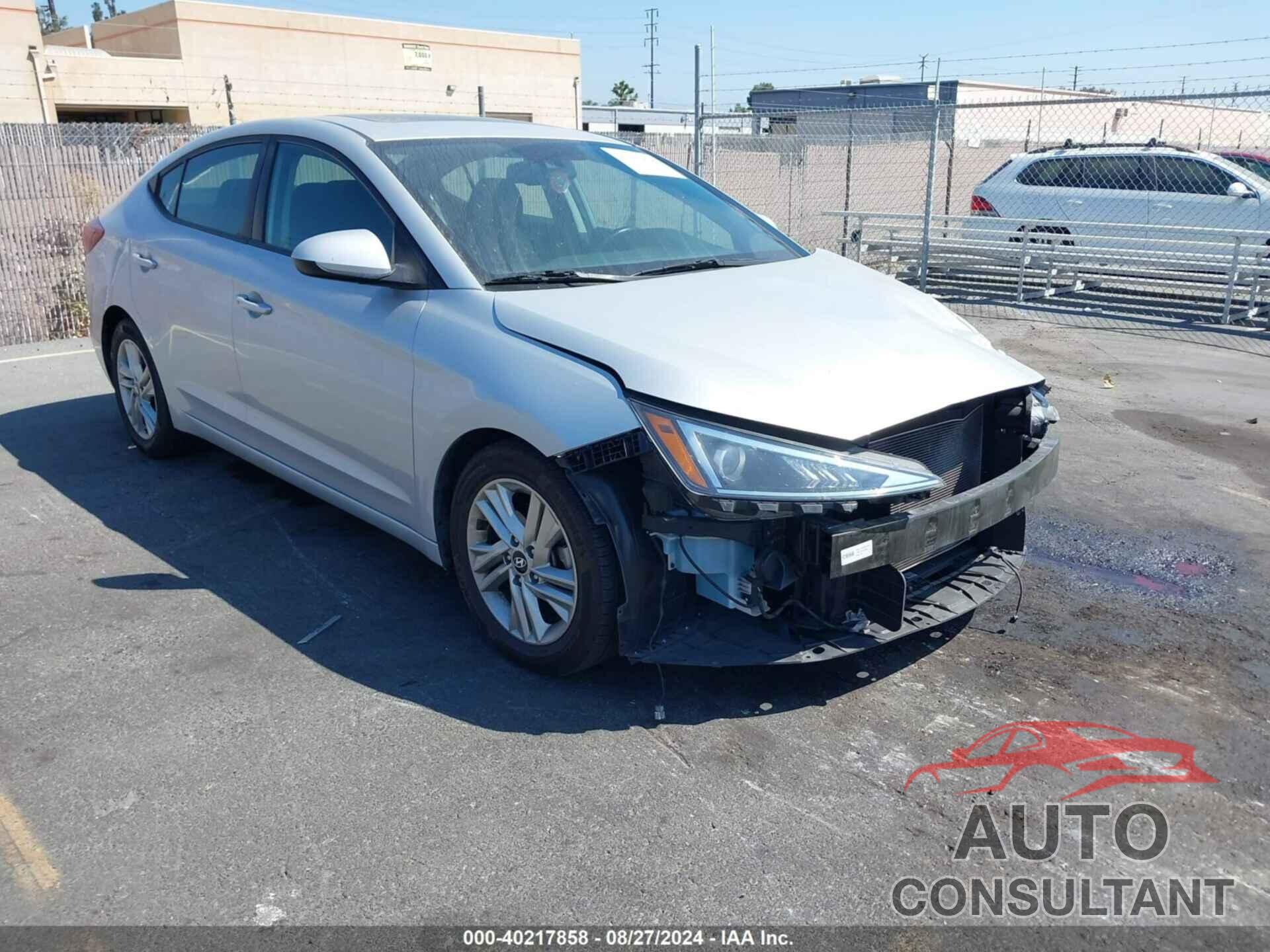 HYUNDAI ELANTRA 2019 - 5NPD84LF6KH474042