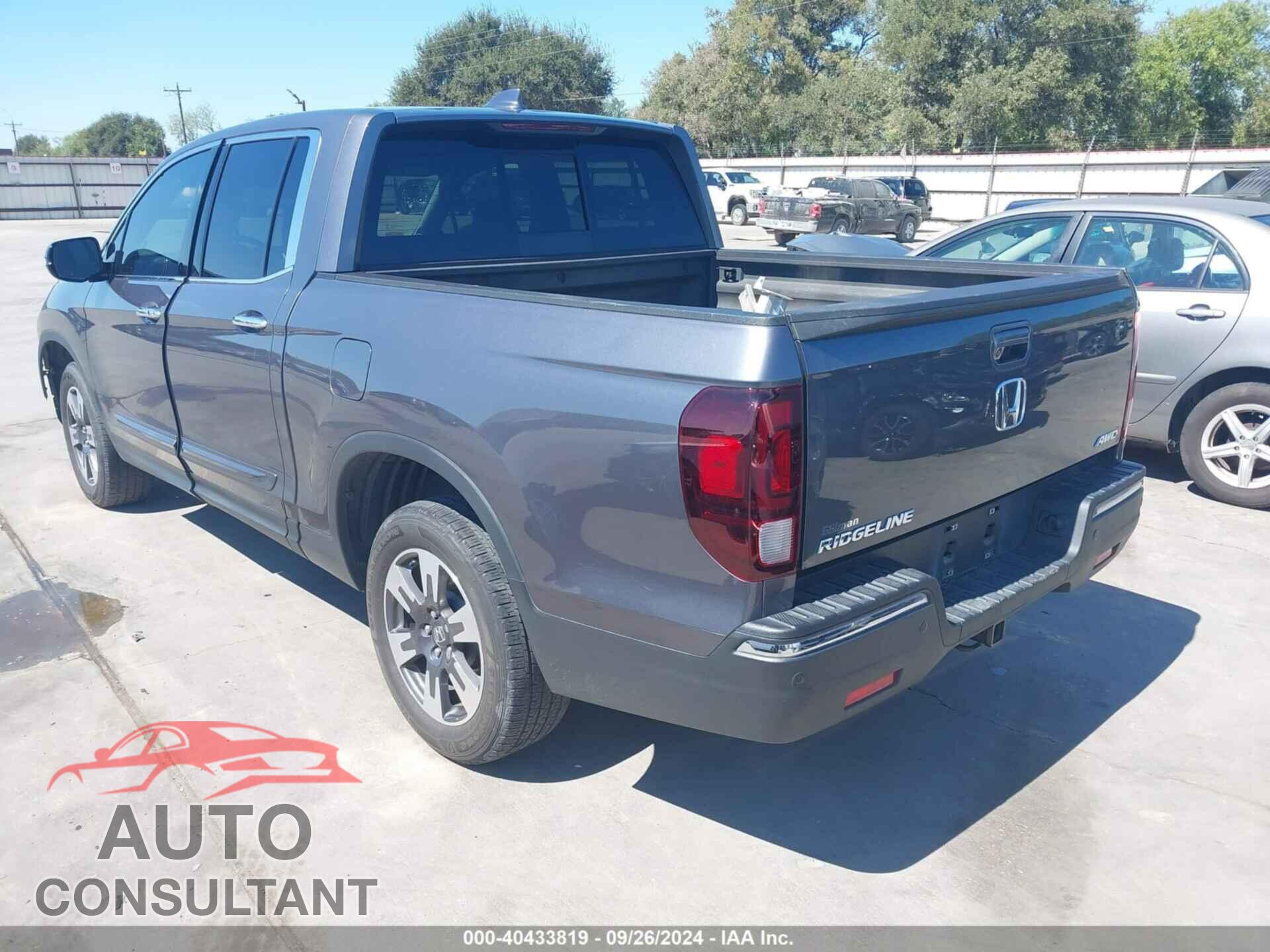 HONDA RIDGELINE 2018 - 5FPYK3F76JB014739