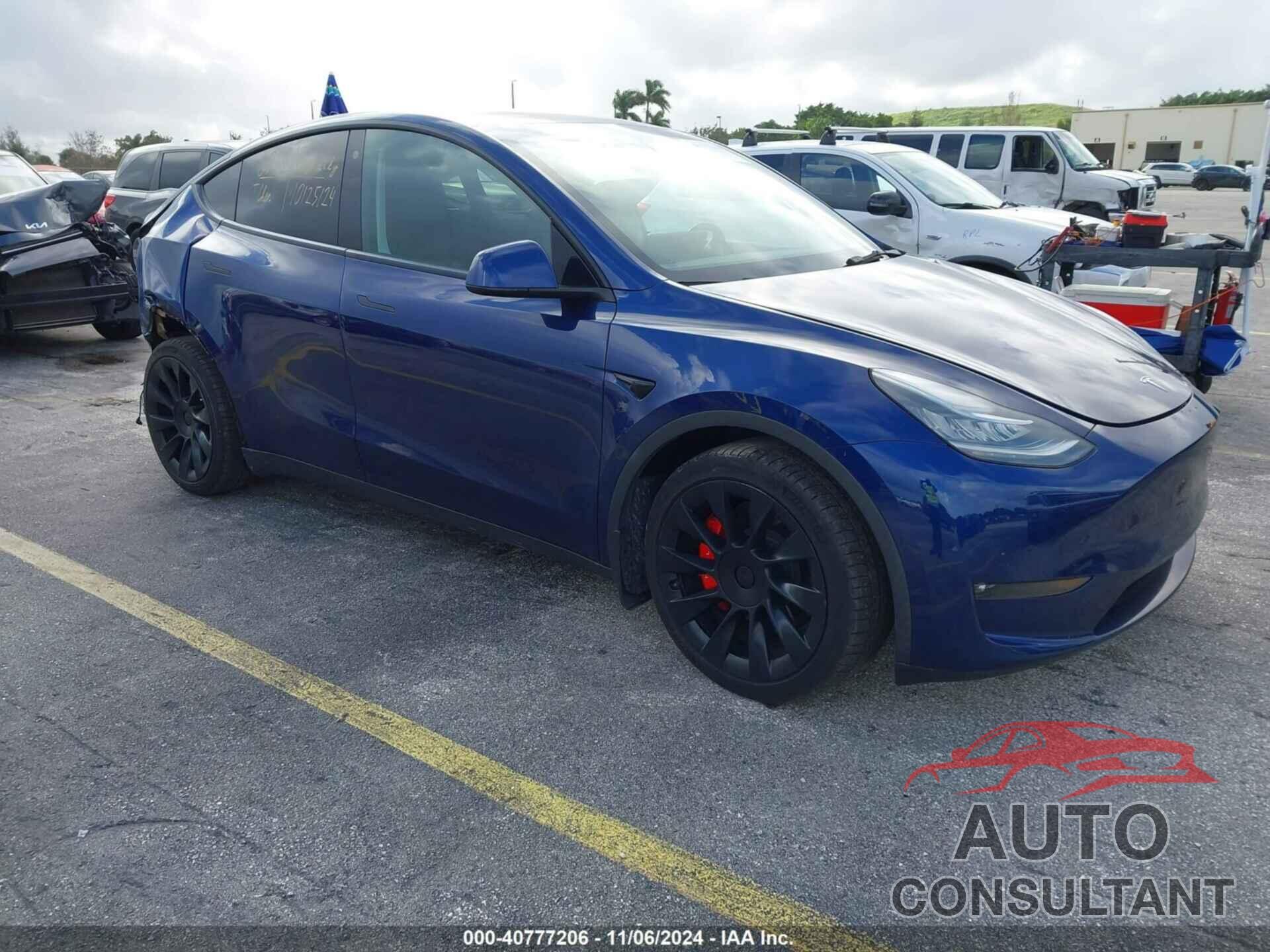 TESLA MODEL Y 2021 - 5YJYGDEE1MF259615