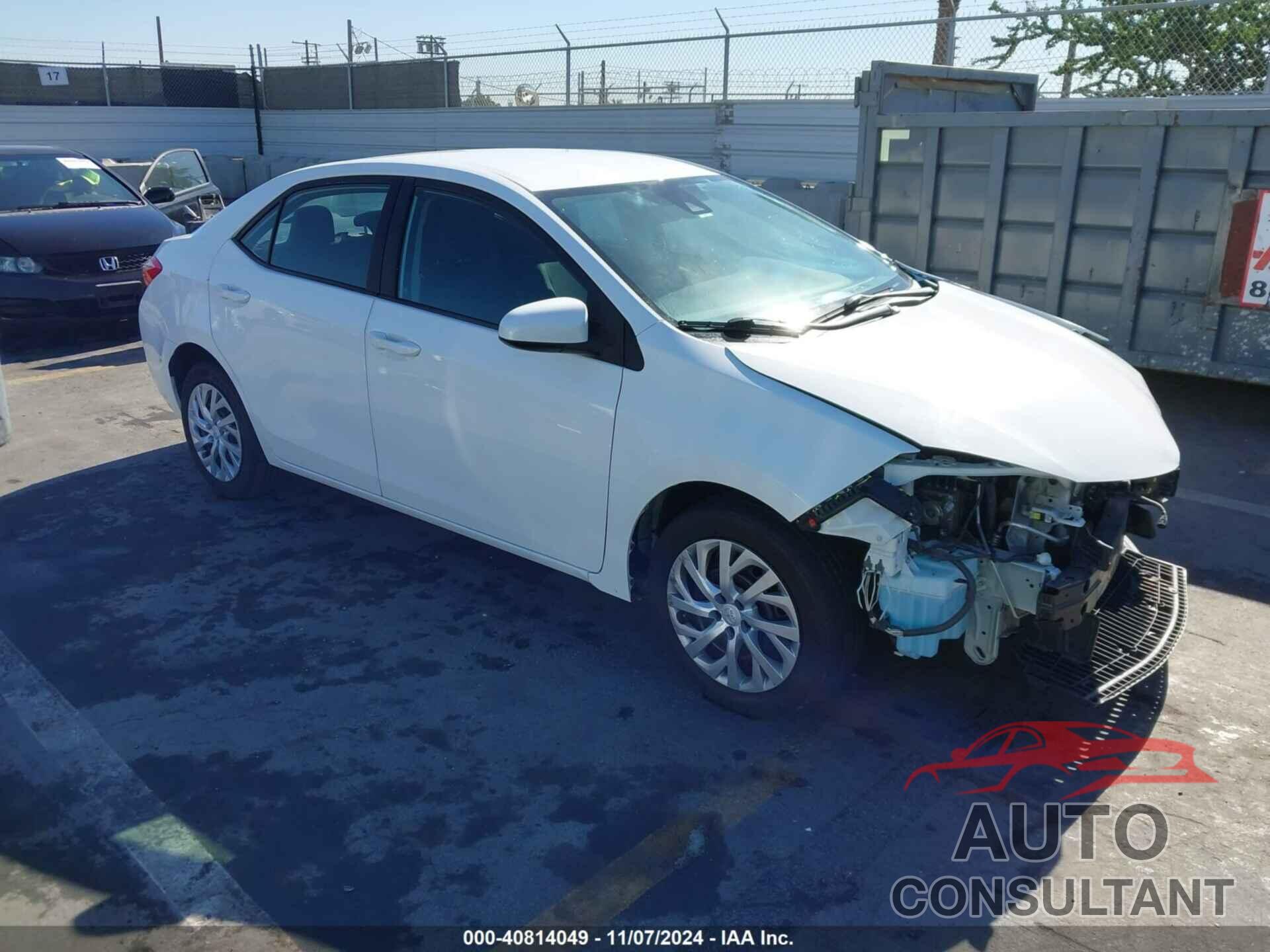 TOYOTA COROLLA 2017 - 5YFBURHE0HP725343