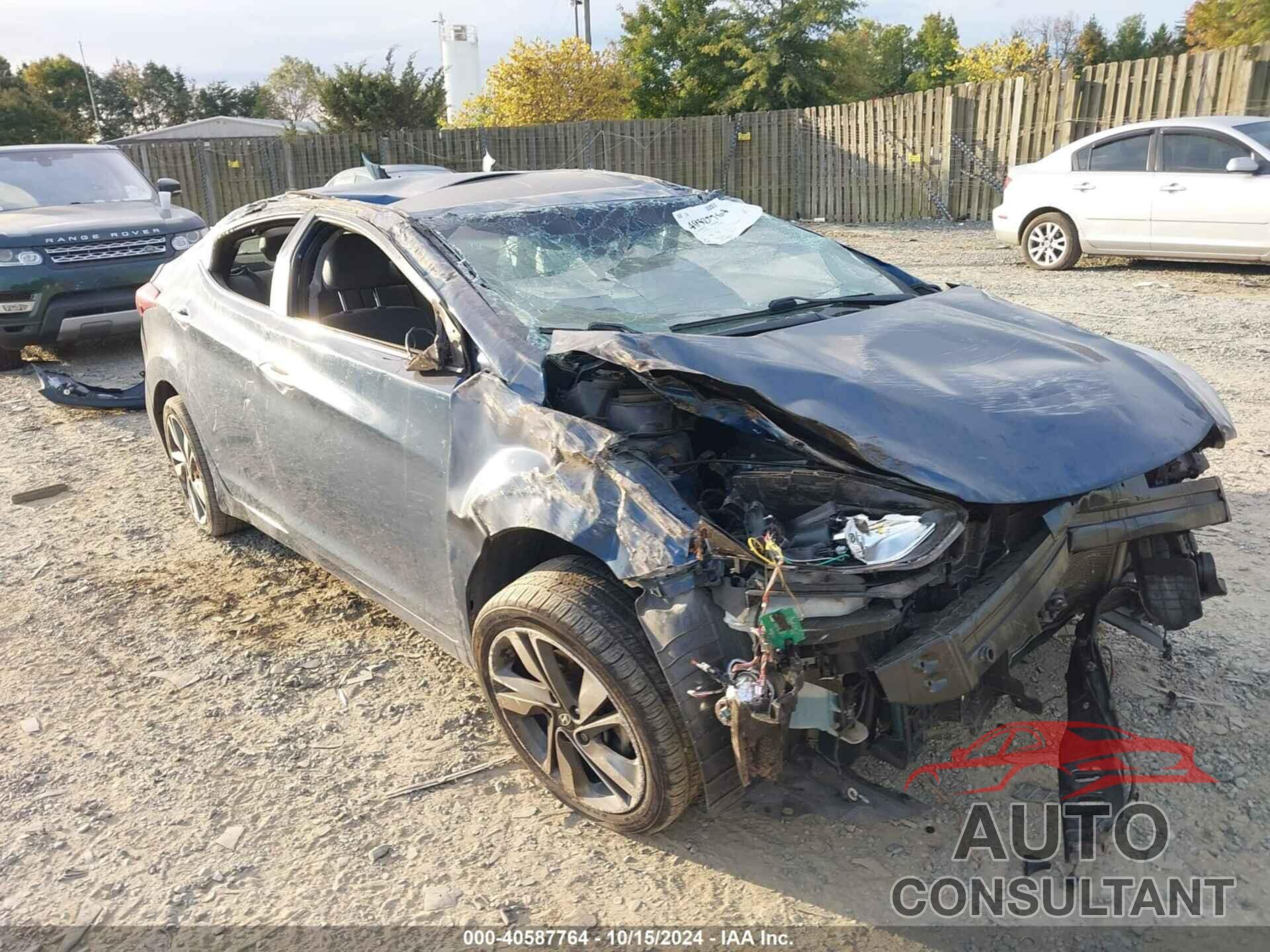 HYUNDAI ELANTRA 2016 - KMHDH4AE7GU573228