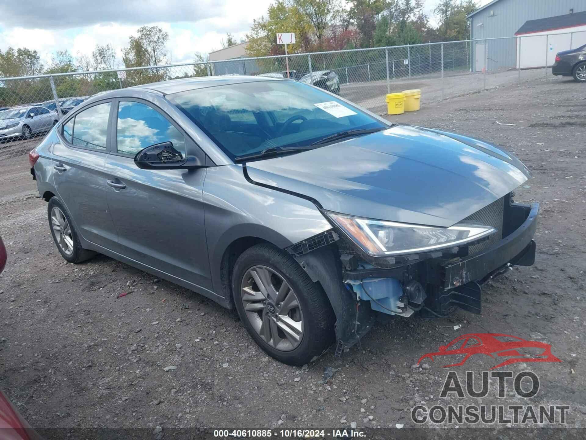 HYUNDAI ELANTRA 2019 - KMHD84LF4KU772512