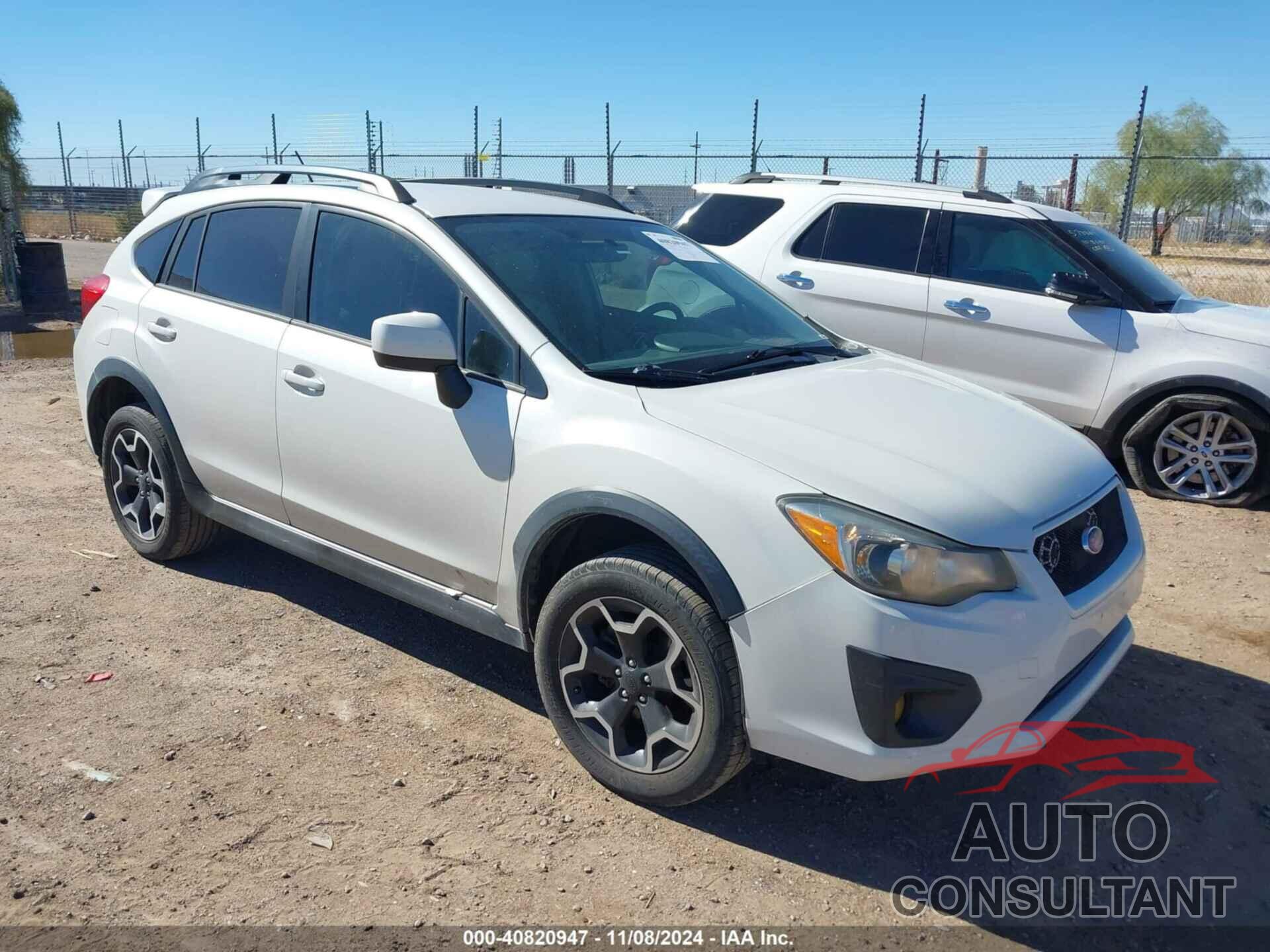 SUBARU XV CROSSTREK 2014 - JF2GPACC7E8306323