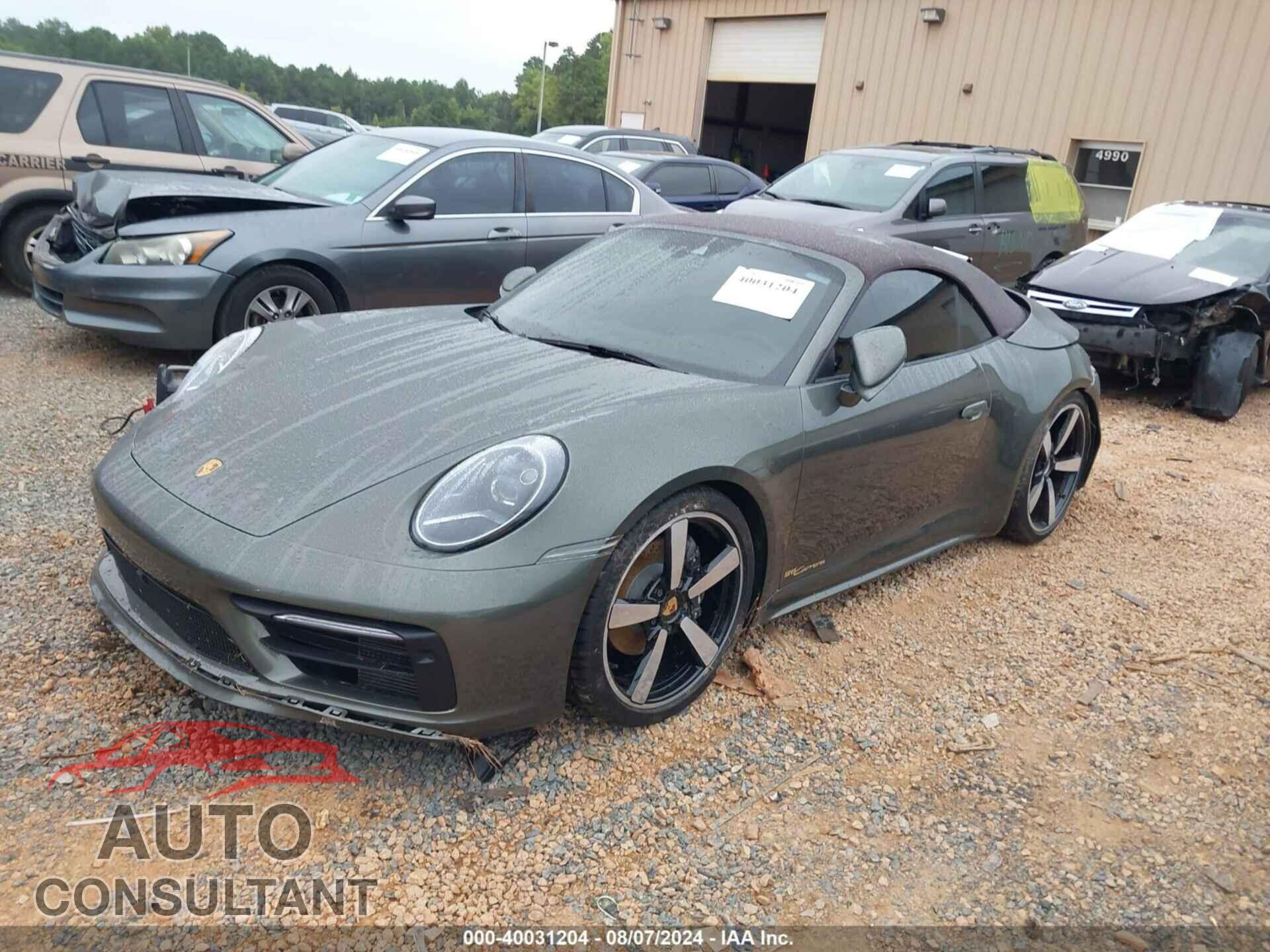 PORSCHE 911 2023 - WP0CA2A95PS238377