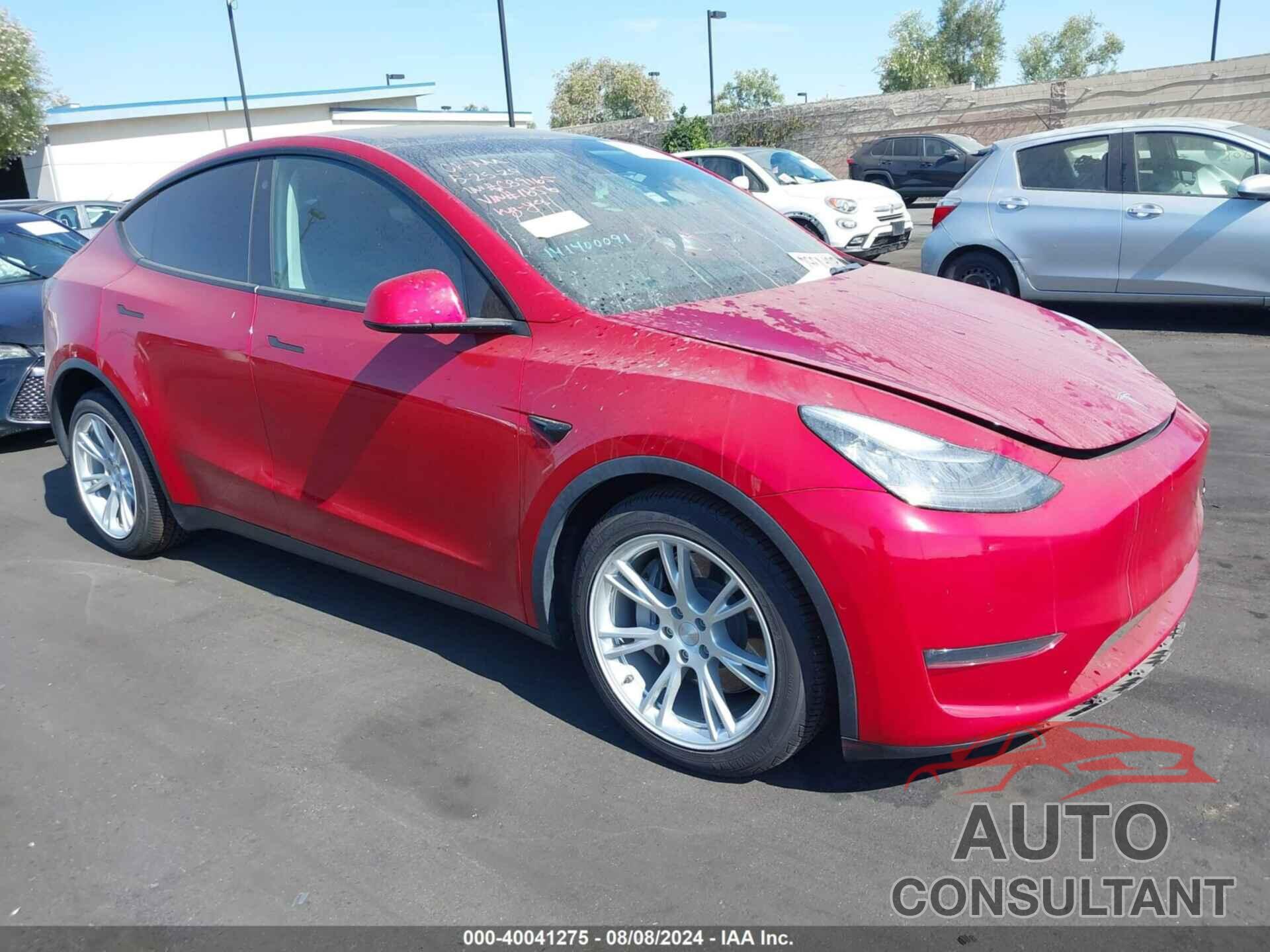 TESLA MODEL Y 2021 - 5YJYGDEE4MF091856