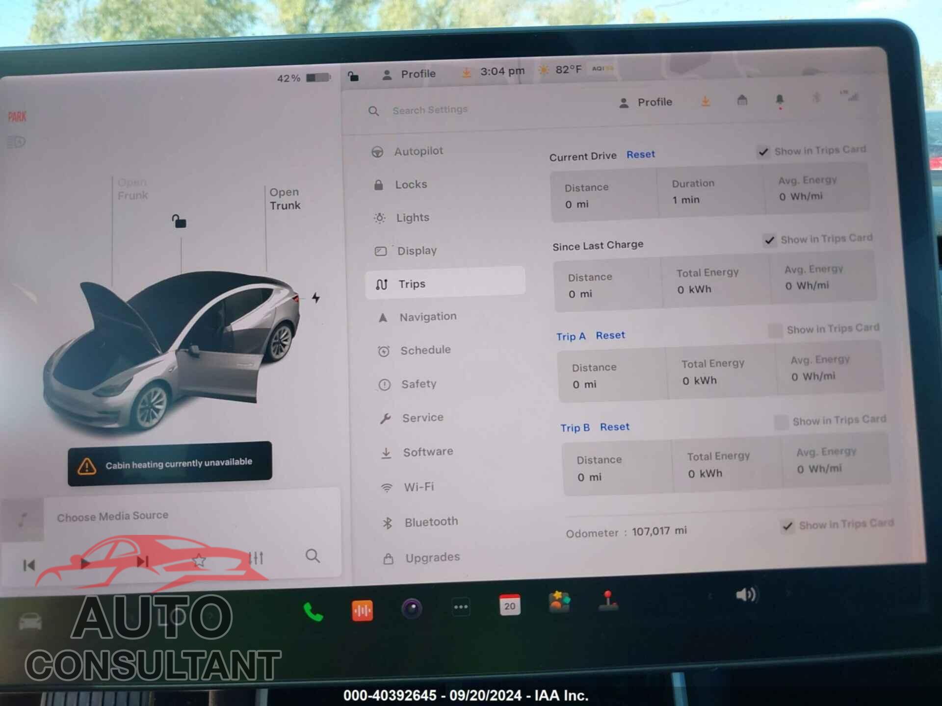 TESLA MODEL 3 2018 - 5YJ3E1EA8JF037547