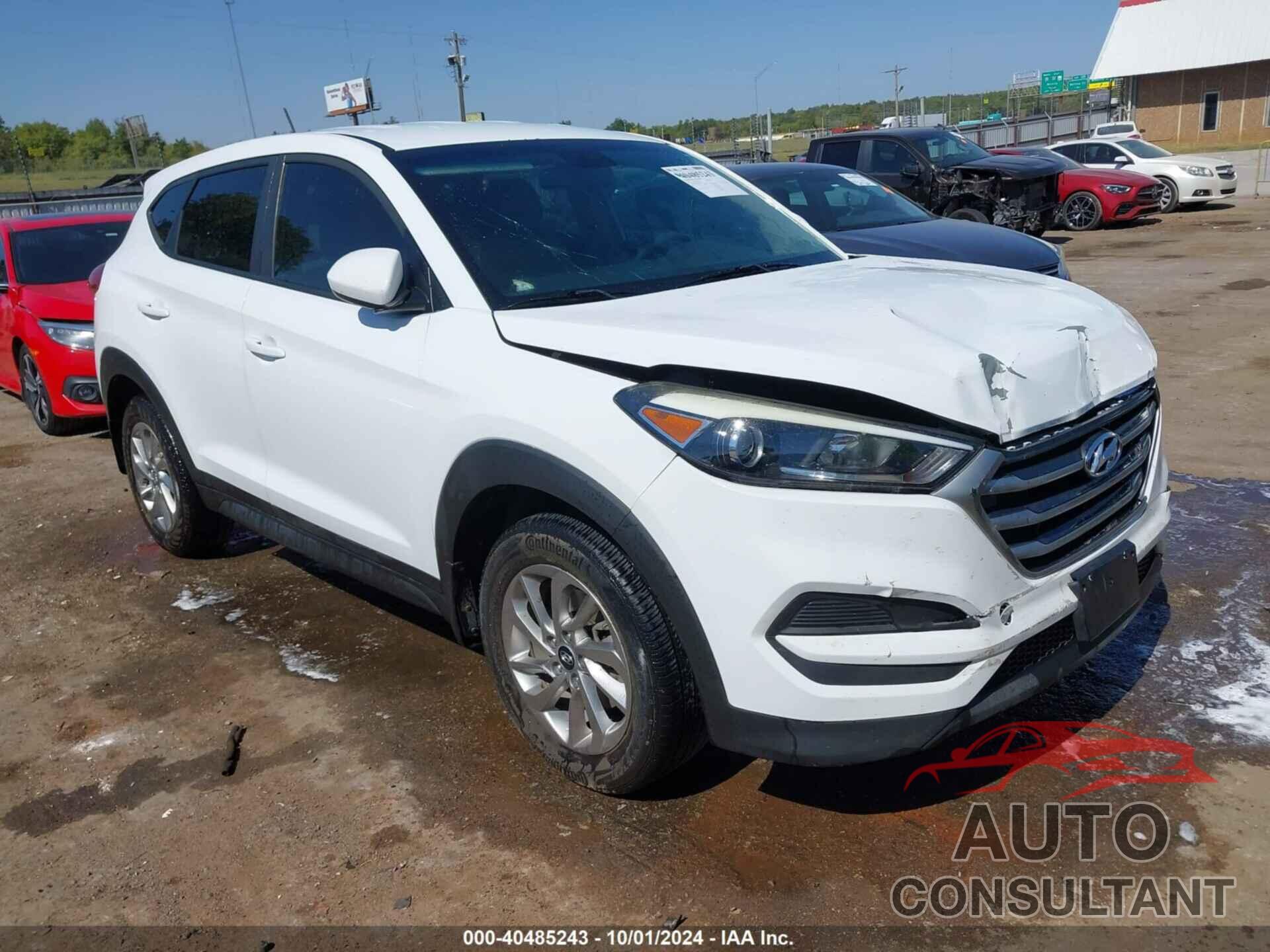 HYUNDAI TUCSON 2017 - KM8J23A46HU467053