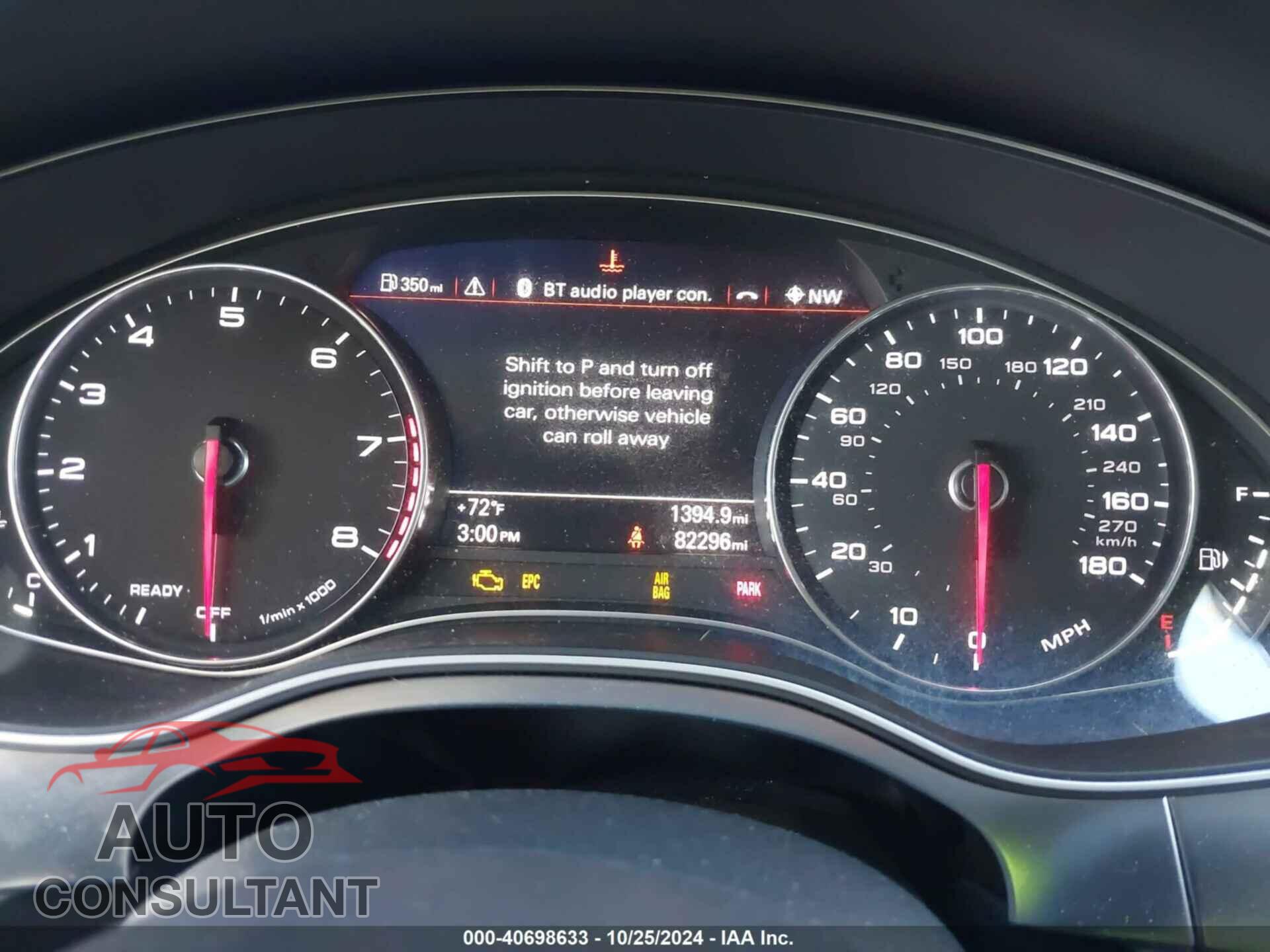 AUDI A6 2016 - WAUCFAFC8GN011924