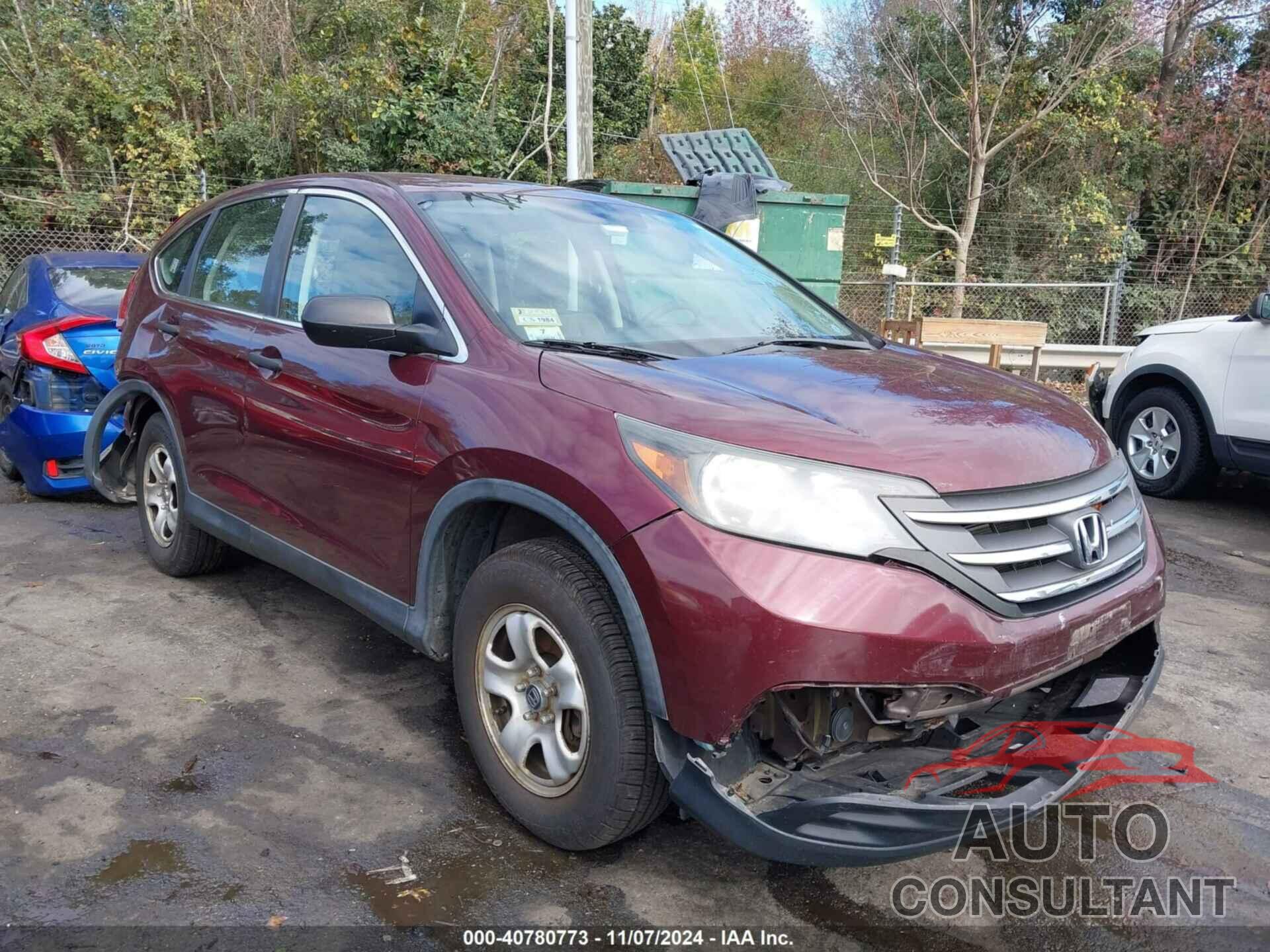 HONDA CR-V 2013 - 5J6RM4H30DL042863