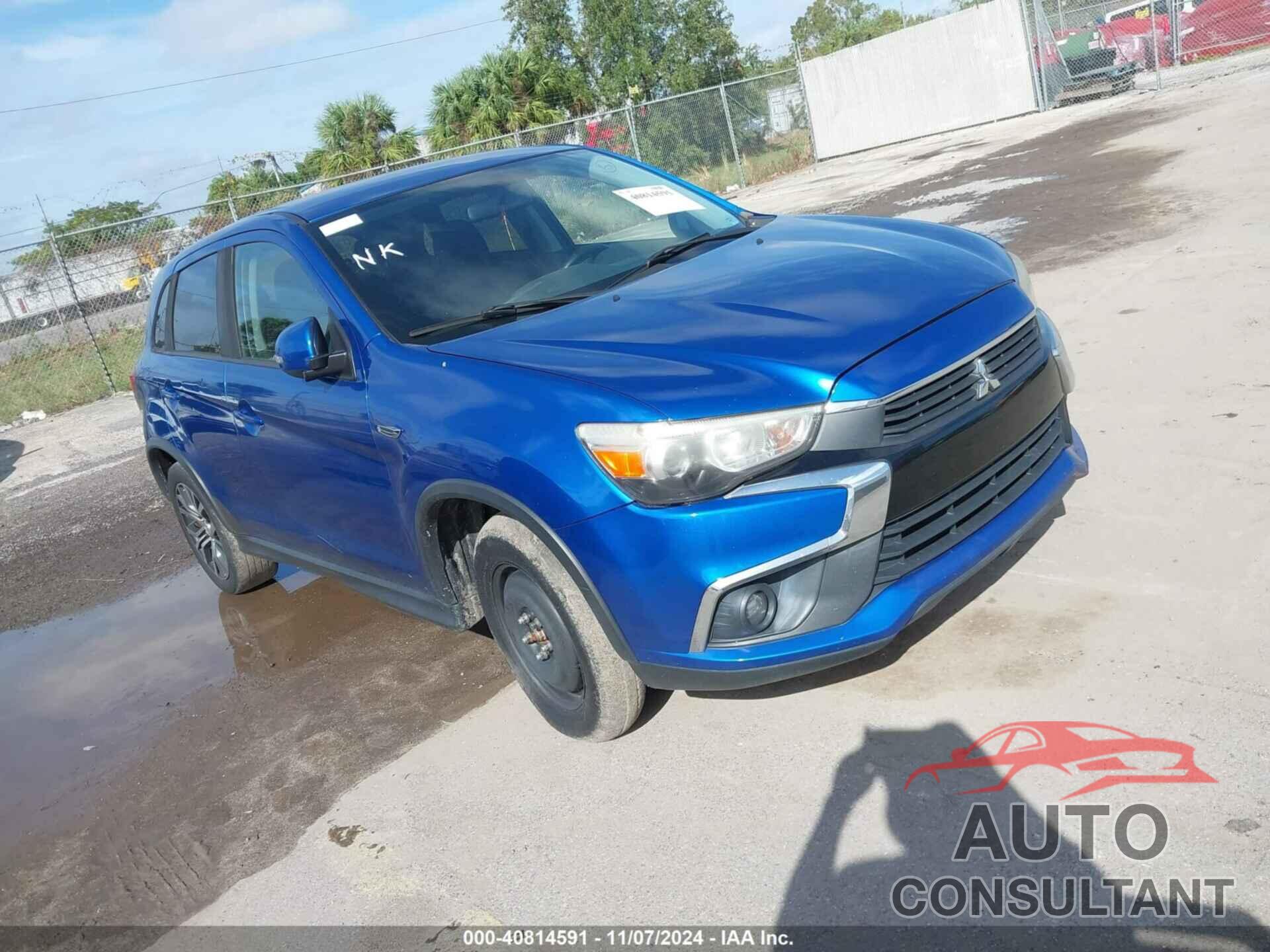 MITSUBISHI OUTLANDER SPORT 2017 - JA4AP3AU8HZ002308