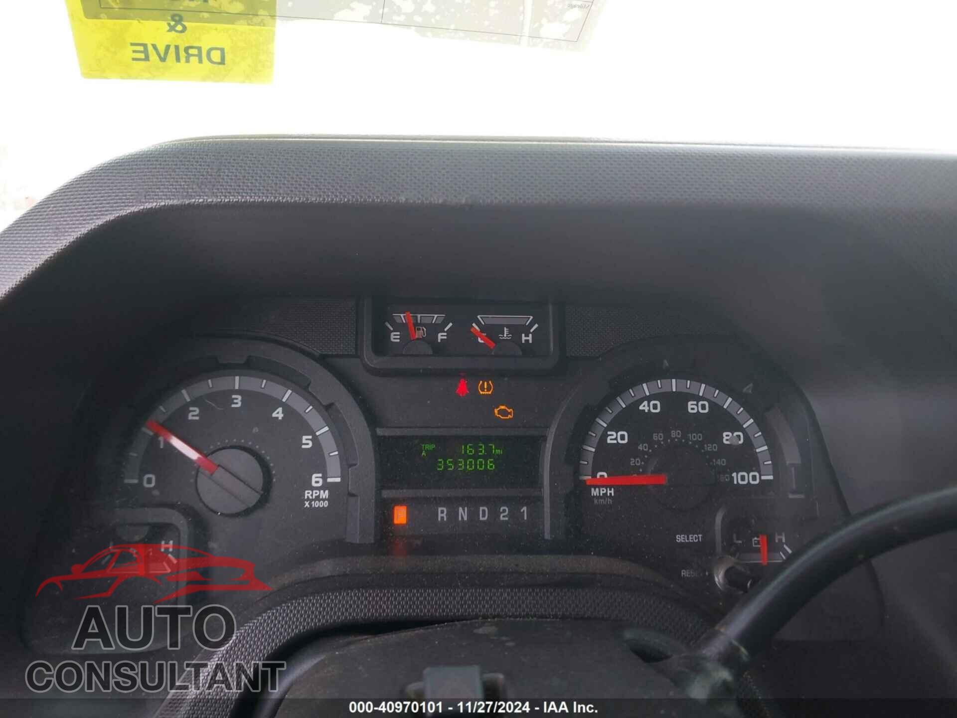 FORD E-150 2012 - 1FTNE1EW0CDB20193
