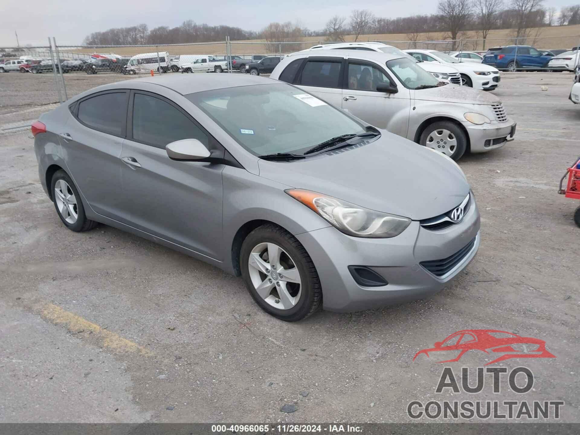 HYUNDAI ELANTRA 2011 - KMHDH4AE1BU134972