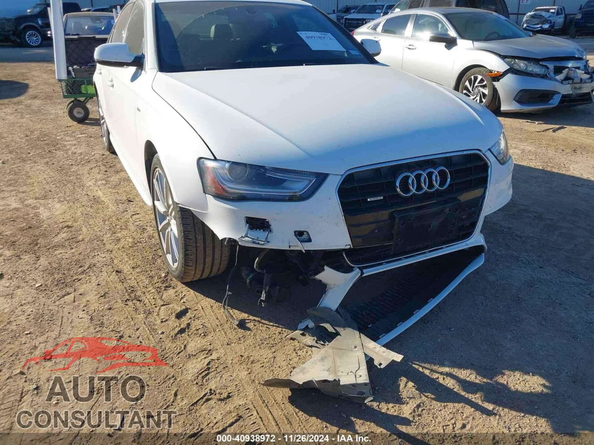 AUDI A4 2016 - WAUFFAFL9GN009631