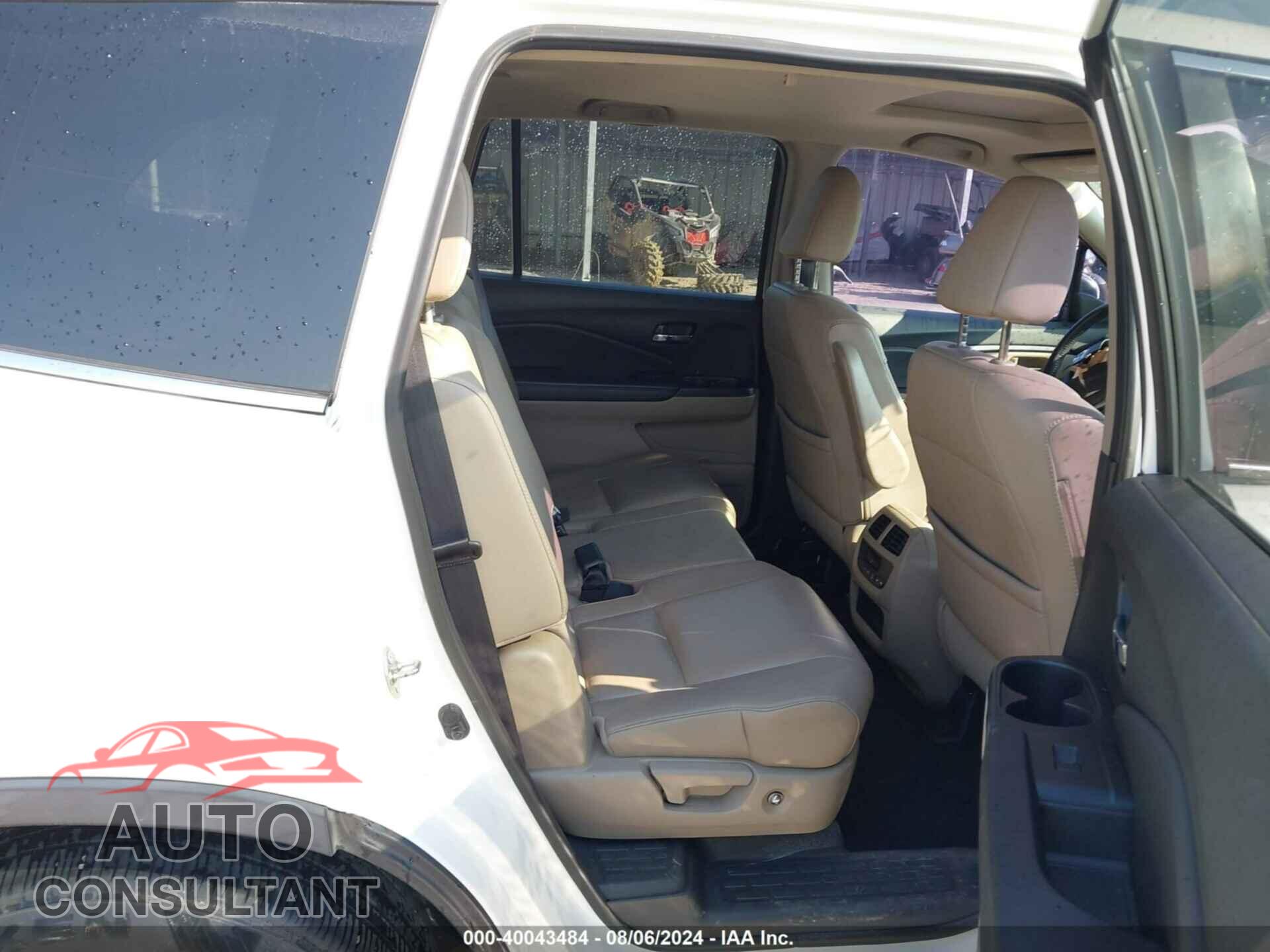 HONDA PILOT 2016 - 5FNYF5H56GB051299