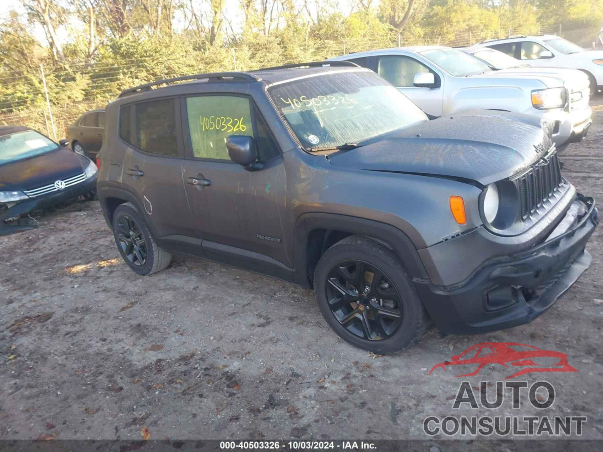 JEEP RENEGADE 2017 - ZACCJABB7HPF92534