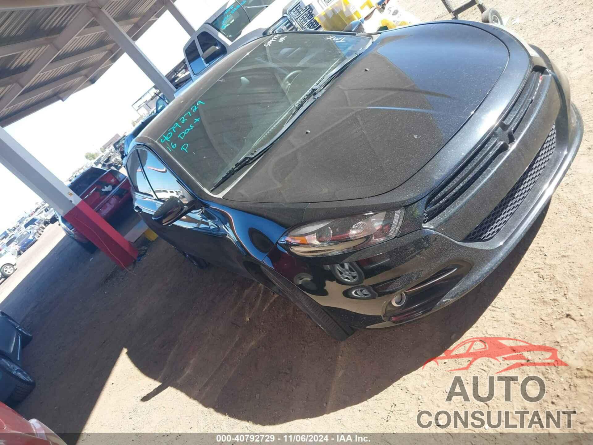 DODGE DART 2016 - 1C3CDFBB8GD504774