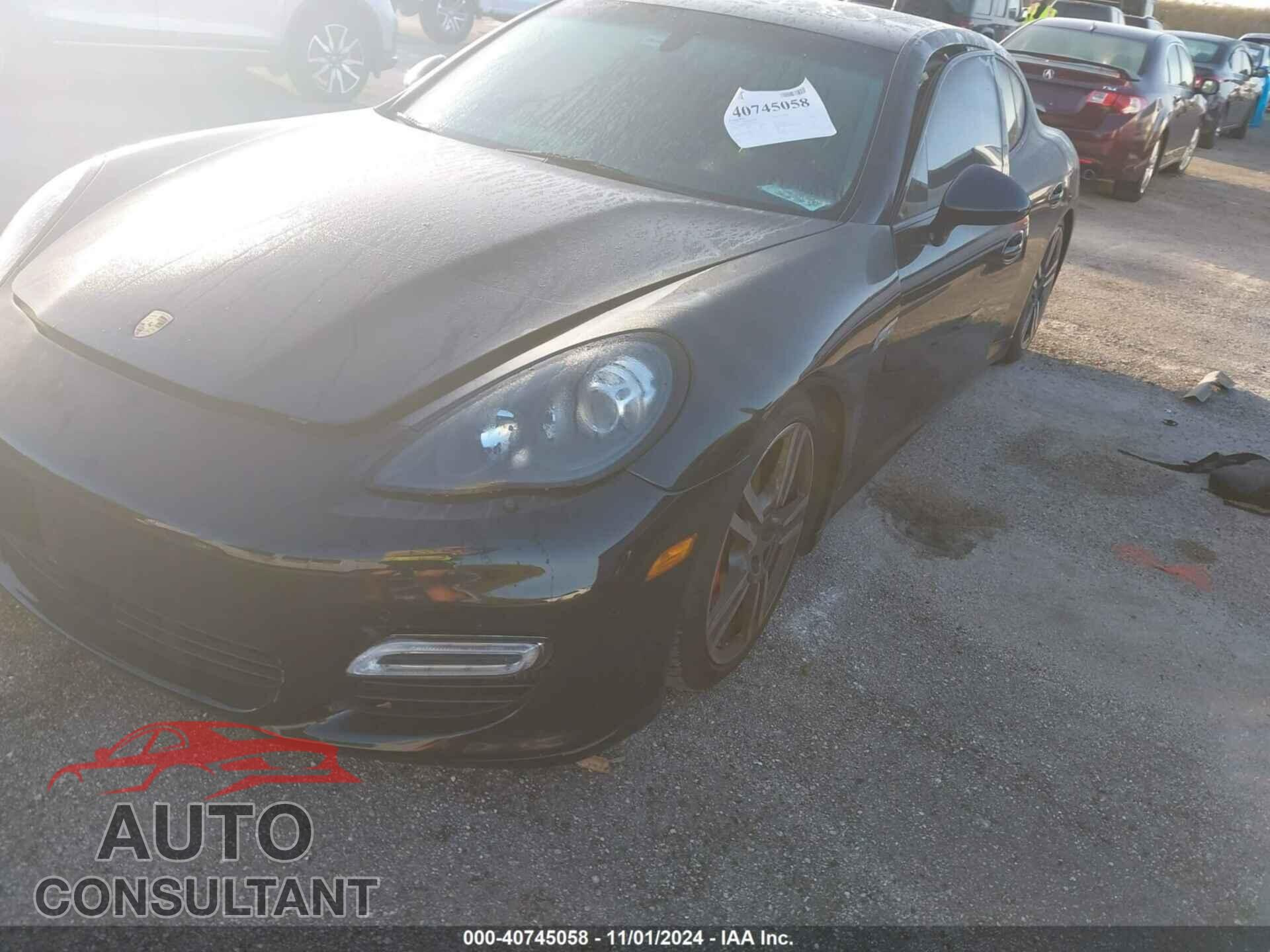 PORSCHE PANAMERA 2012 - WP0AC2A72CL090077