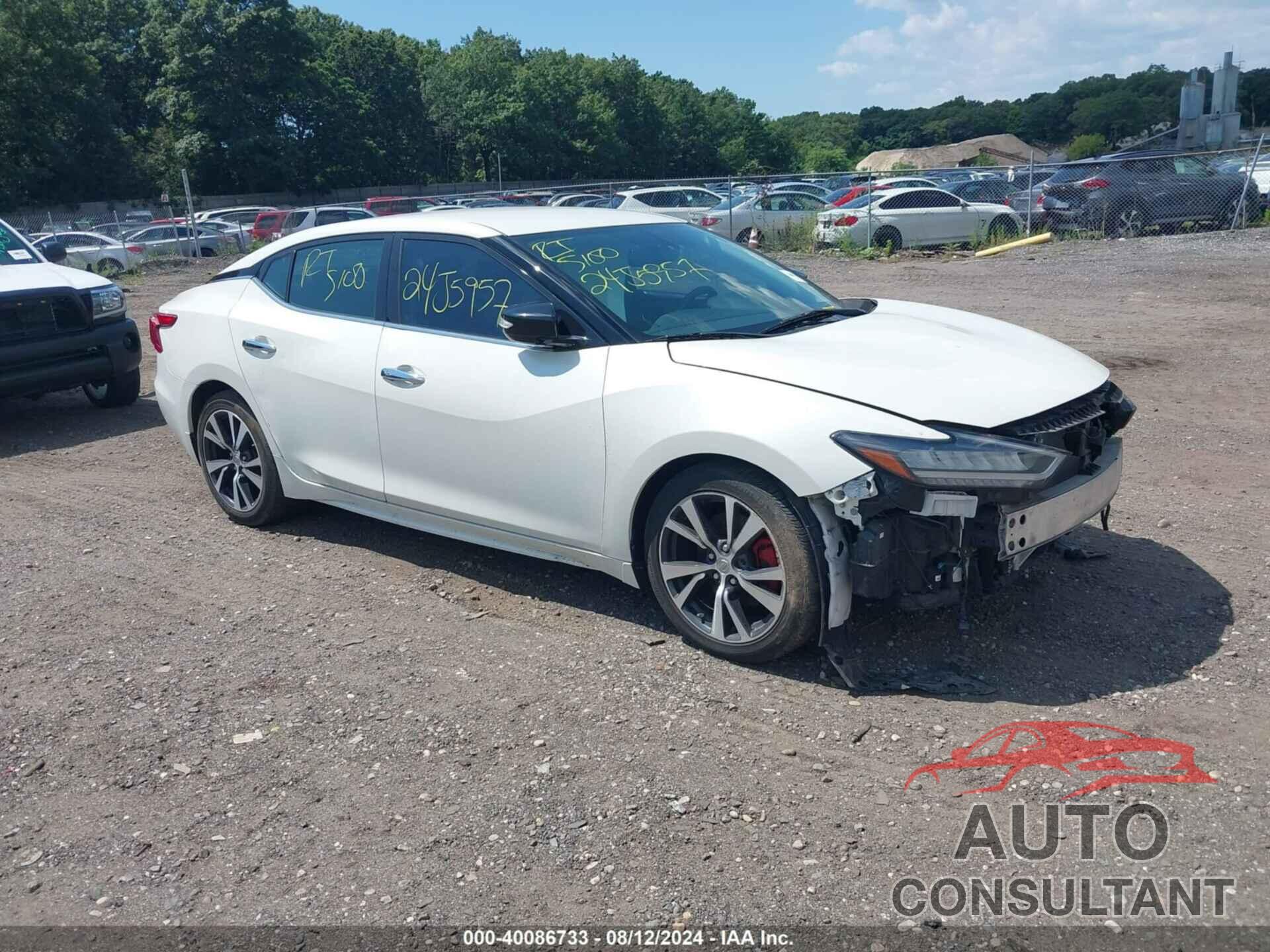 NISSAN MAXIMA 2017 - 1N4AA6AP1HC402769