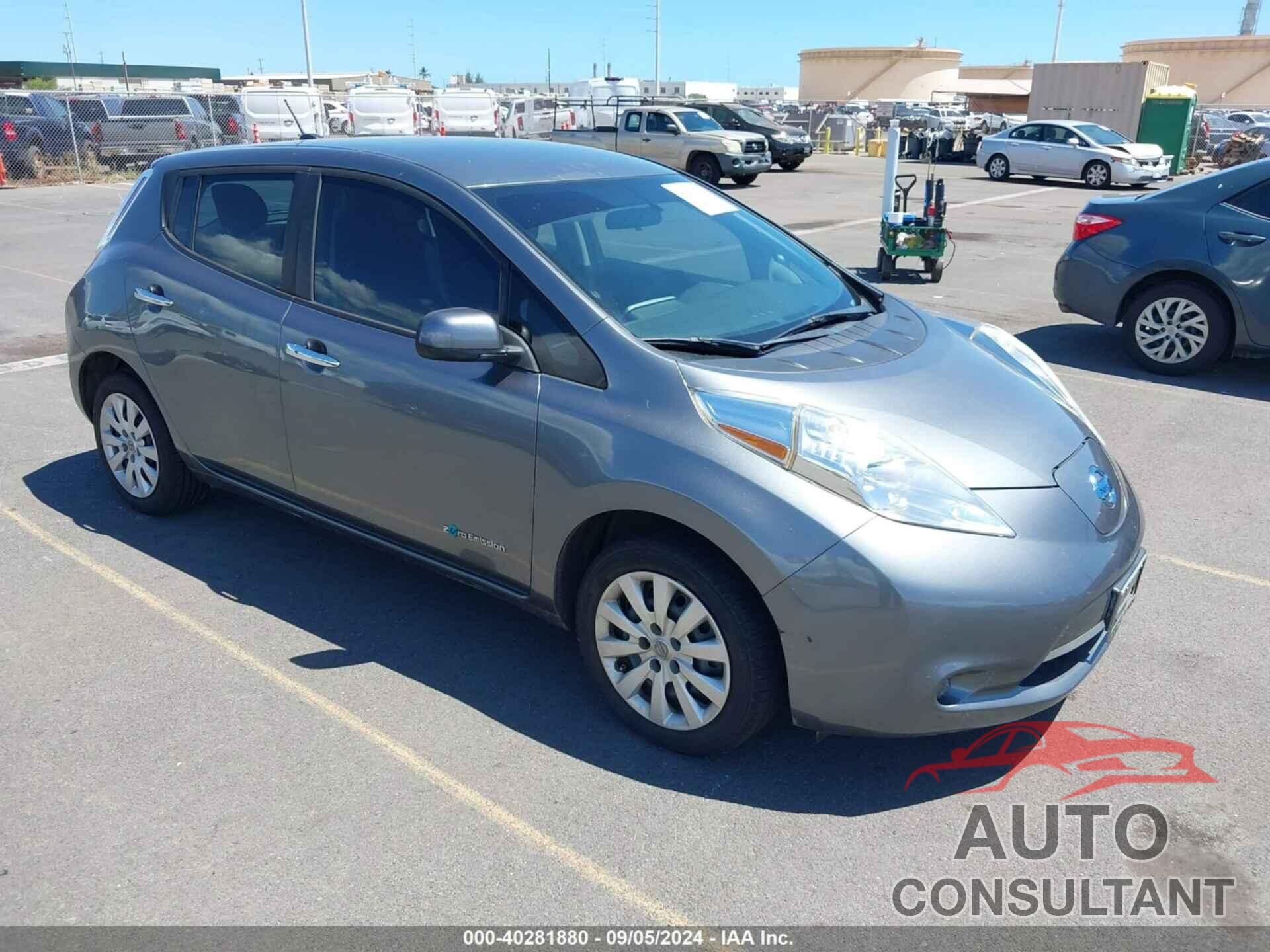 NISSAN LEAF 2016 - 1N4AZ0CP9GC307619