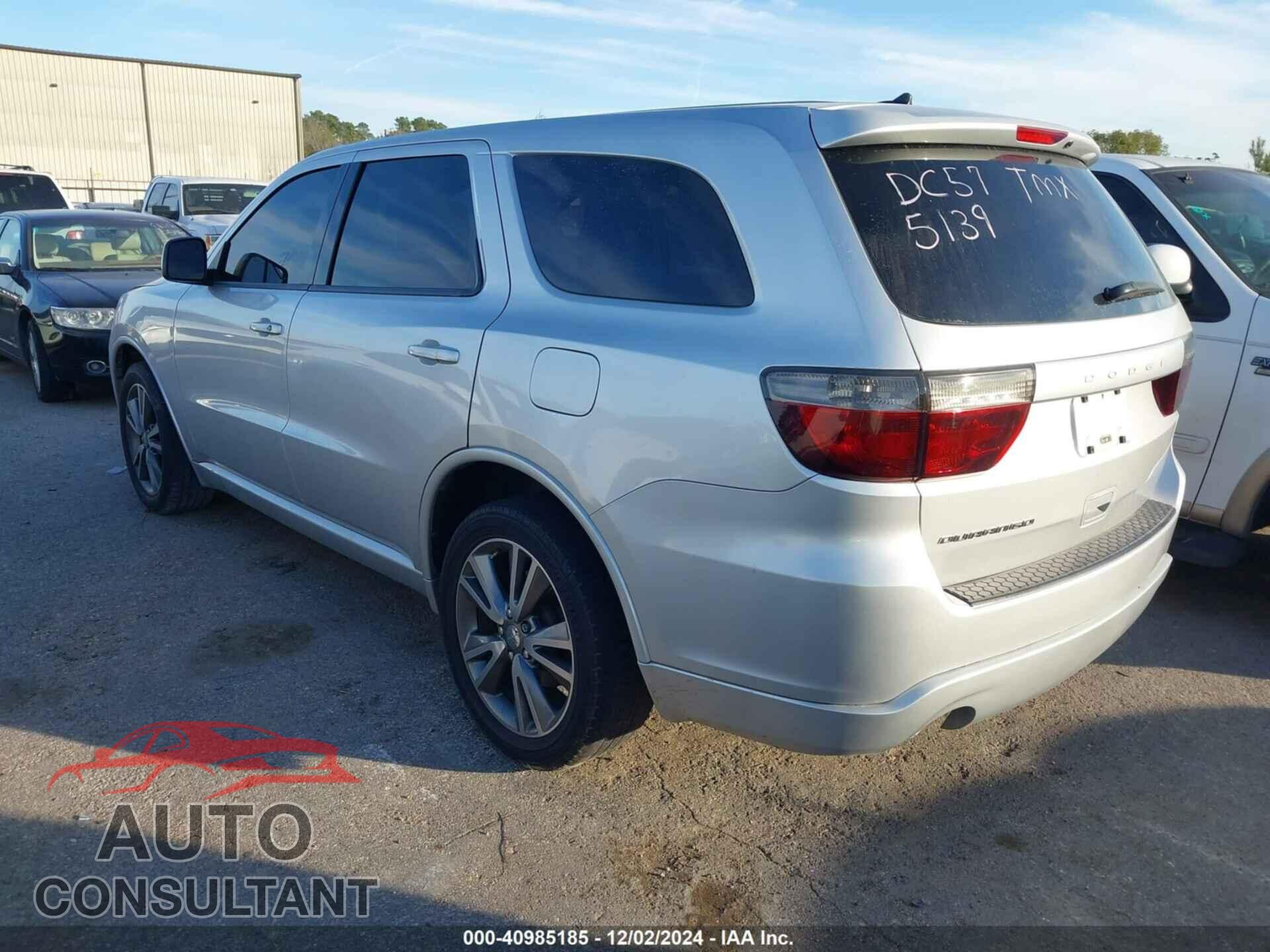 DODGE DURANGO 2013 - 1C4RDHAG7DC575139