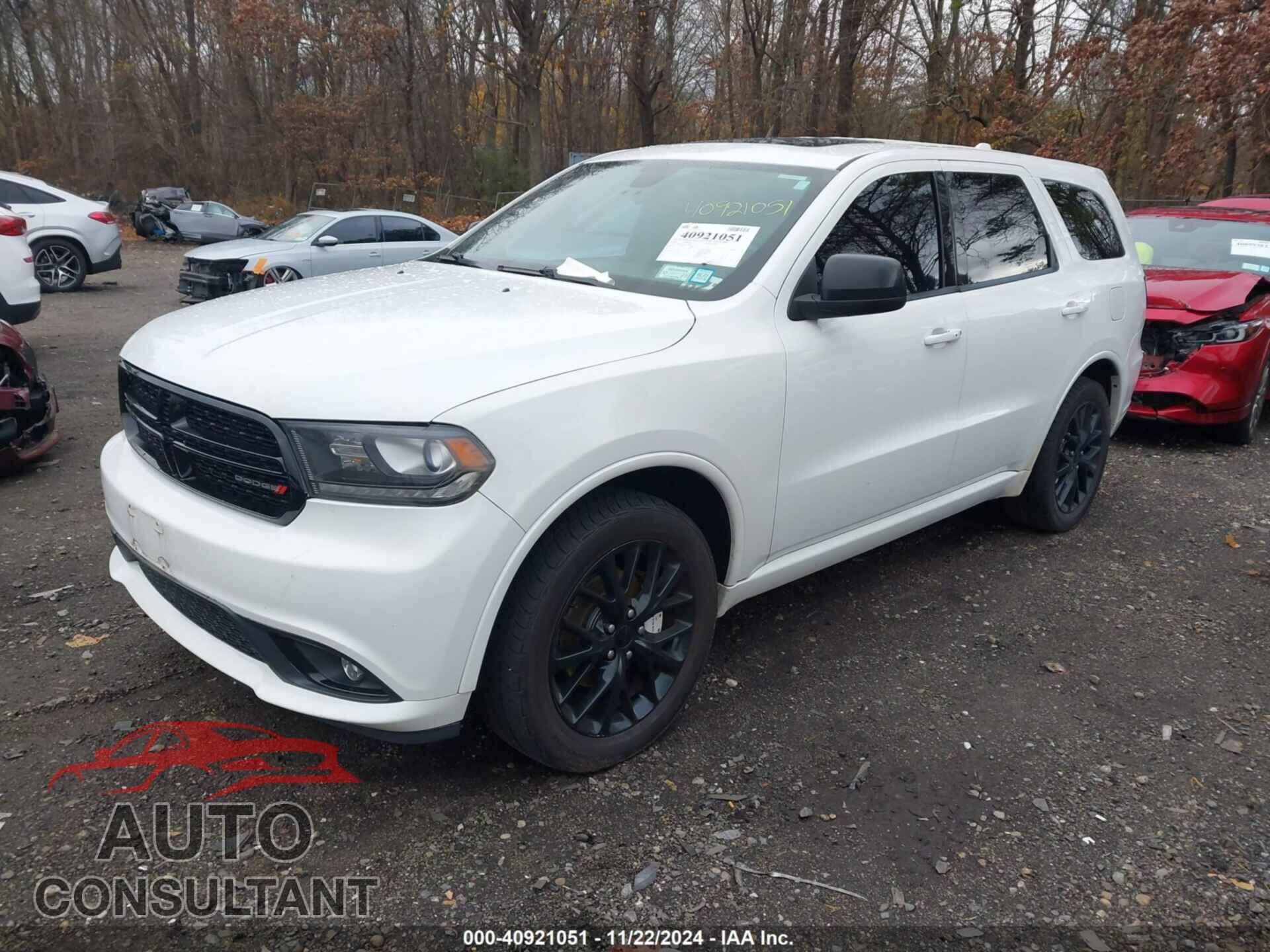 DODGE DURANGO 2016 - 1C4RDJAGXGC308993