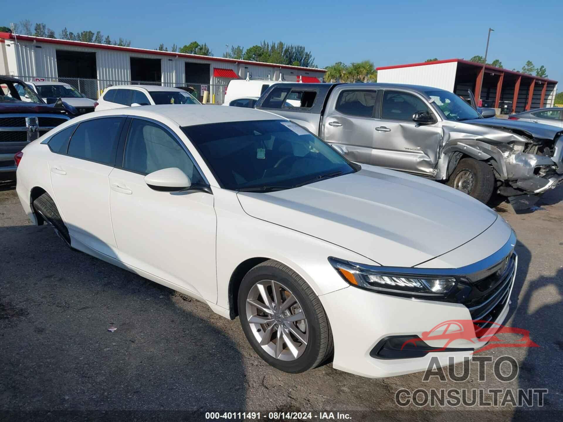 HONDA ACCORD 2021 - 1HGCV1F1XMA067484