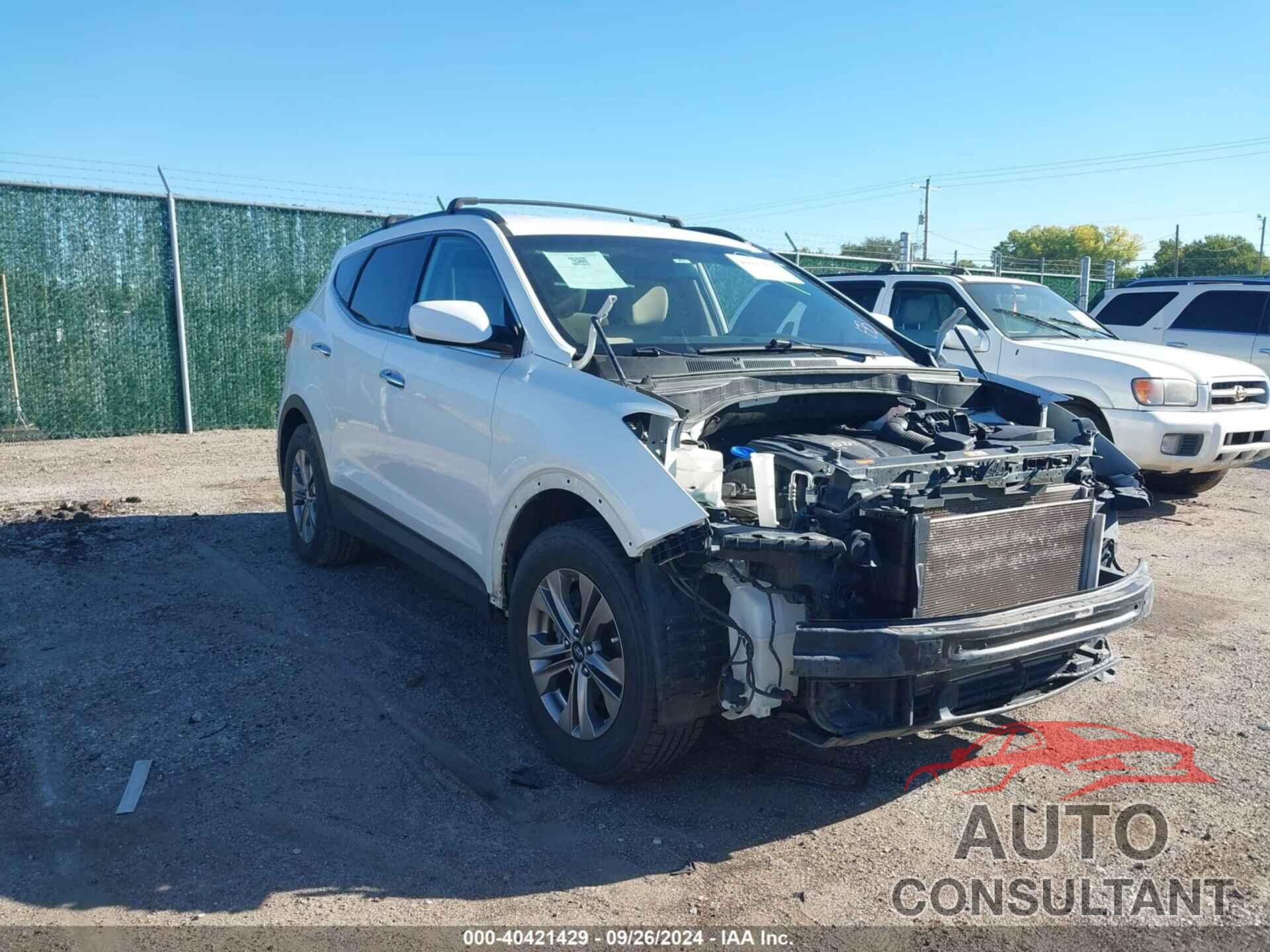 HYUNDAI SANTA FE SPORT 2016 - 5XYZU3LB8GG374466