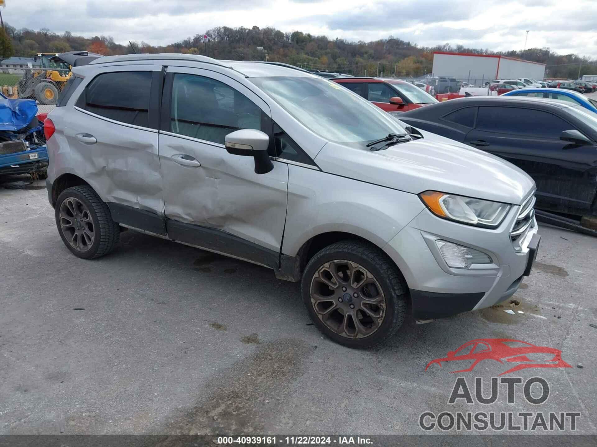 FORD ECOSPORT 2019 - MAJ6S3KL0KC259334