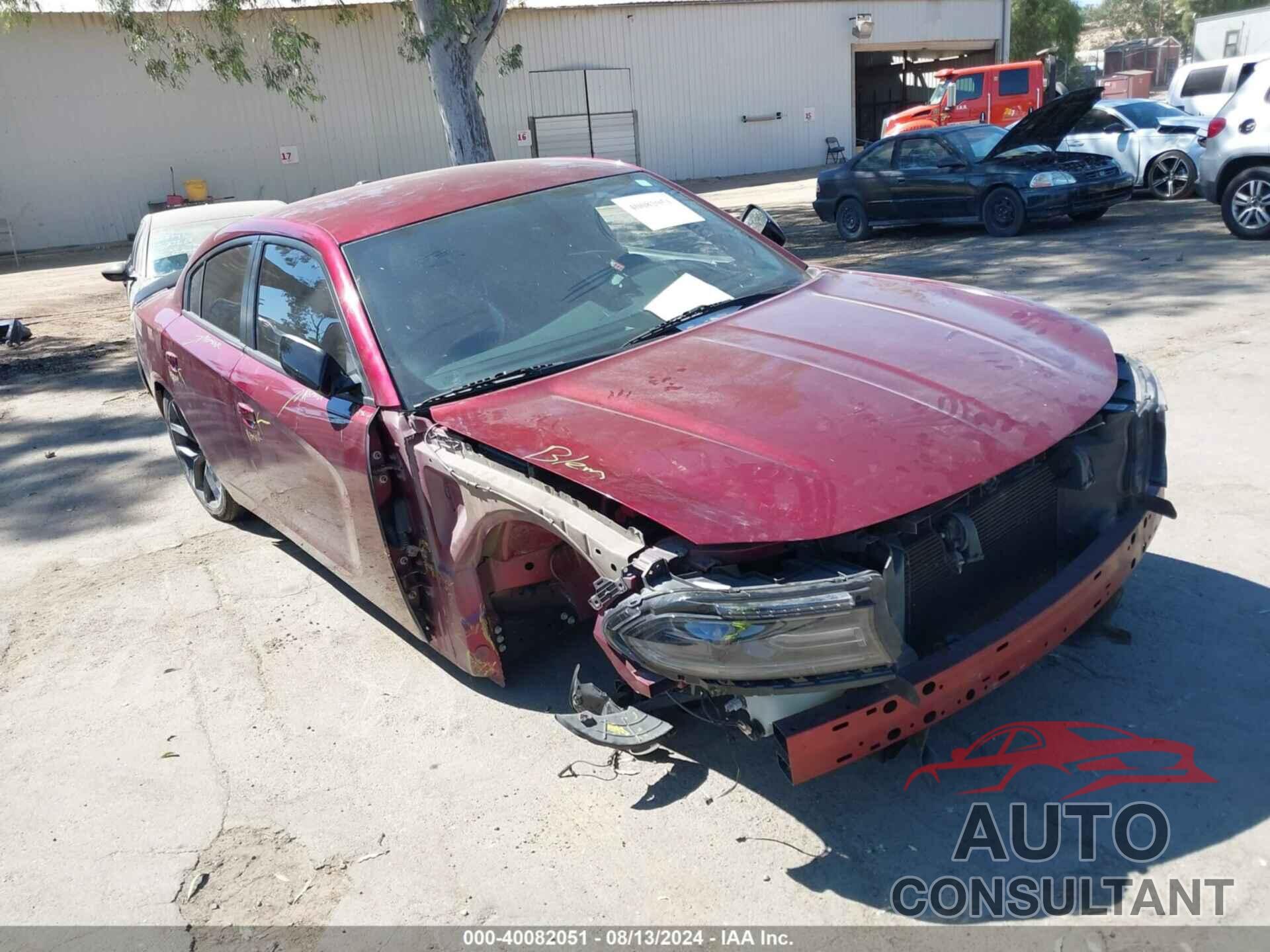 DODGE CHARGER 2019 - 2C3CDXBG3KH605704