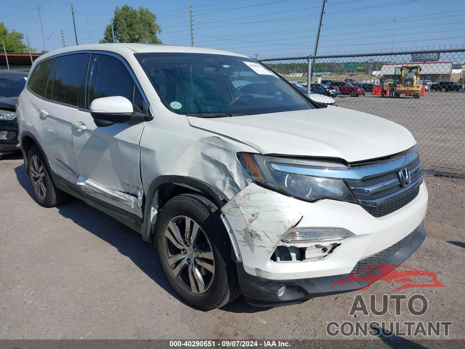 HONDA PILOT 2016 - 5FNYF5H7XGB043000