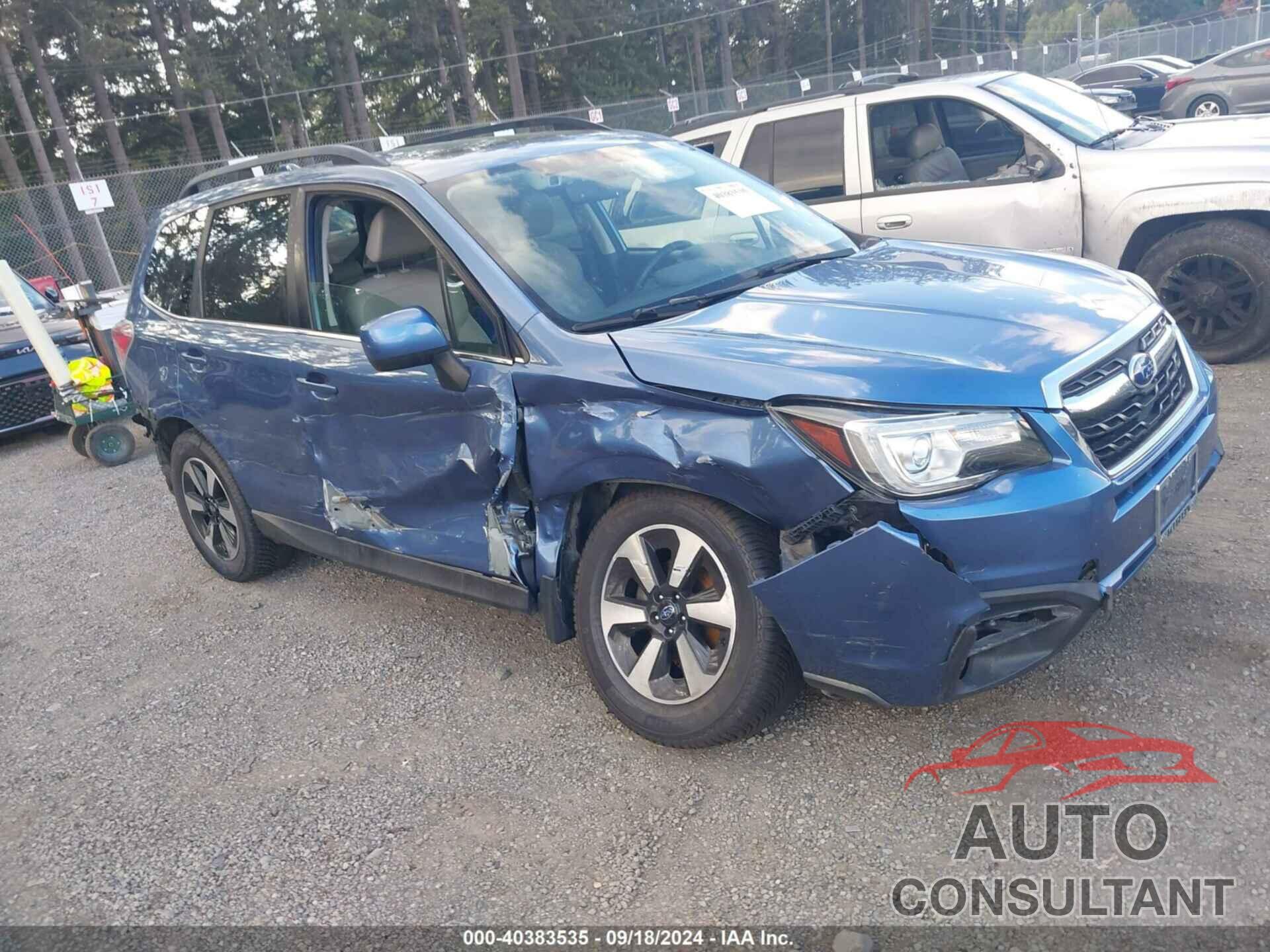 SUBARU FORESTER 2018 - JF2SJARC7JH434946