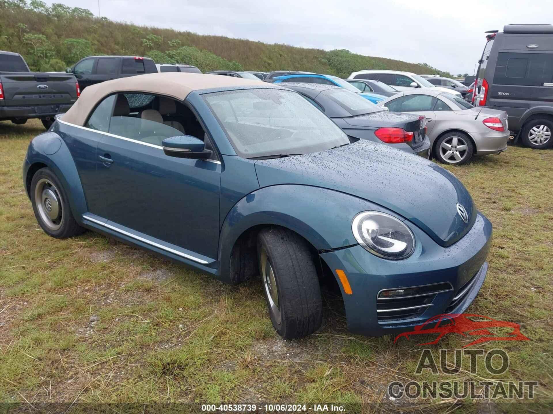 VOLKSWAGEN BEETLE 2018 - 3VW5DAAT8JM503862