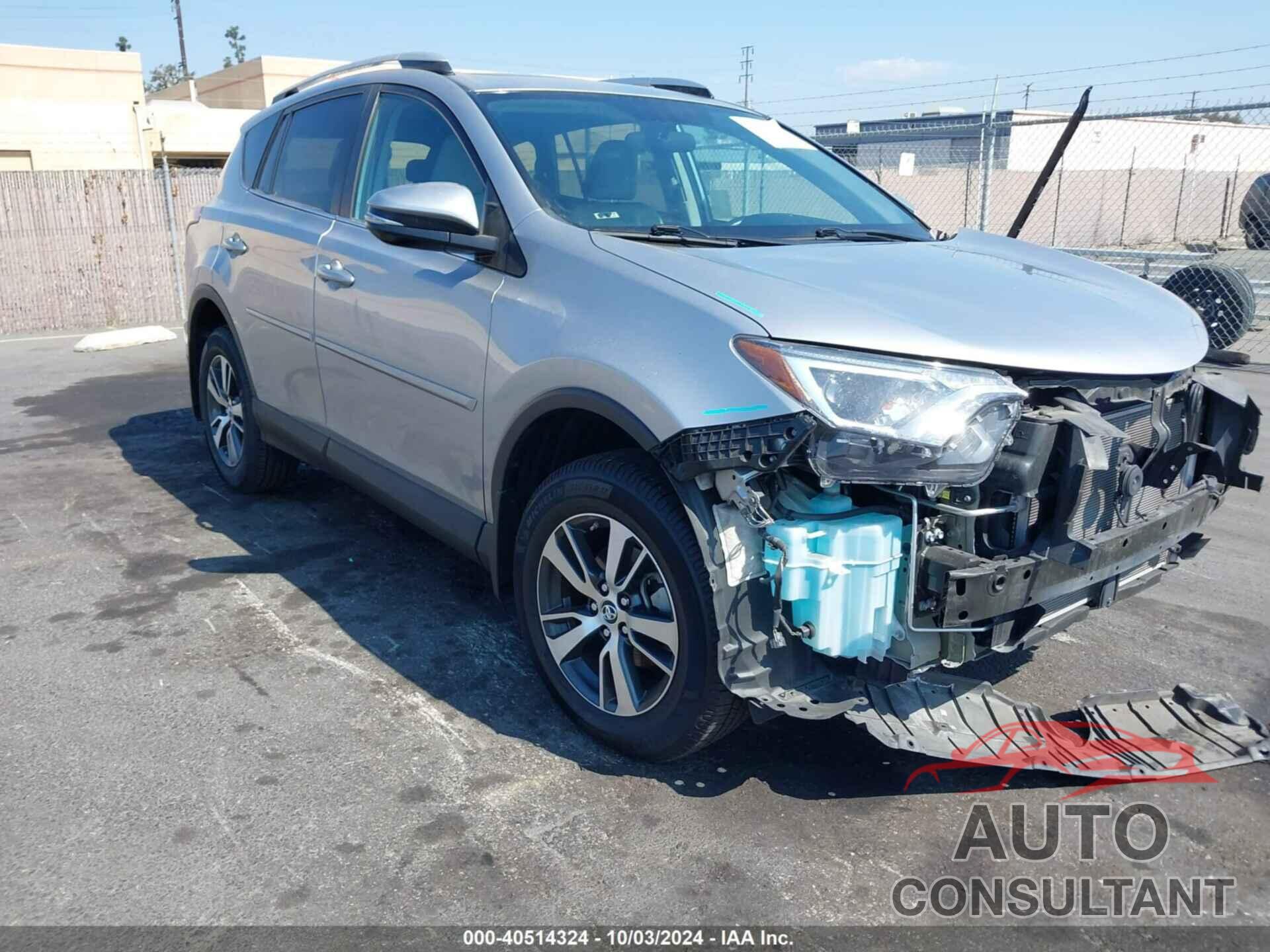 TOYOTA RAV4 2016 - 2T3WFREV1GW310813