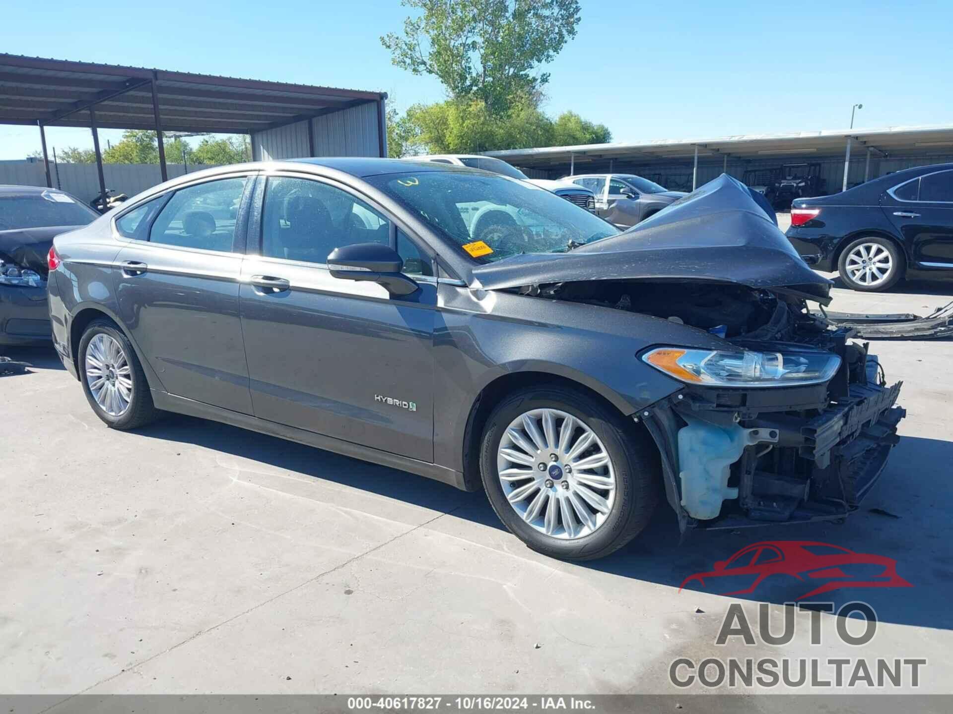 FORD FUSION HYBRID 2016 - 3FA6P0LU8GR404068