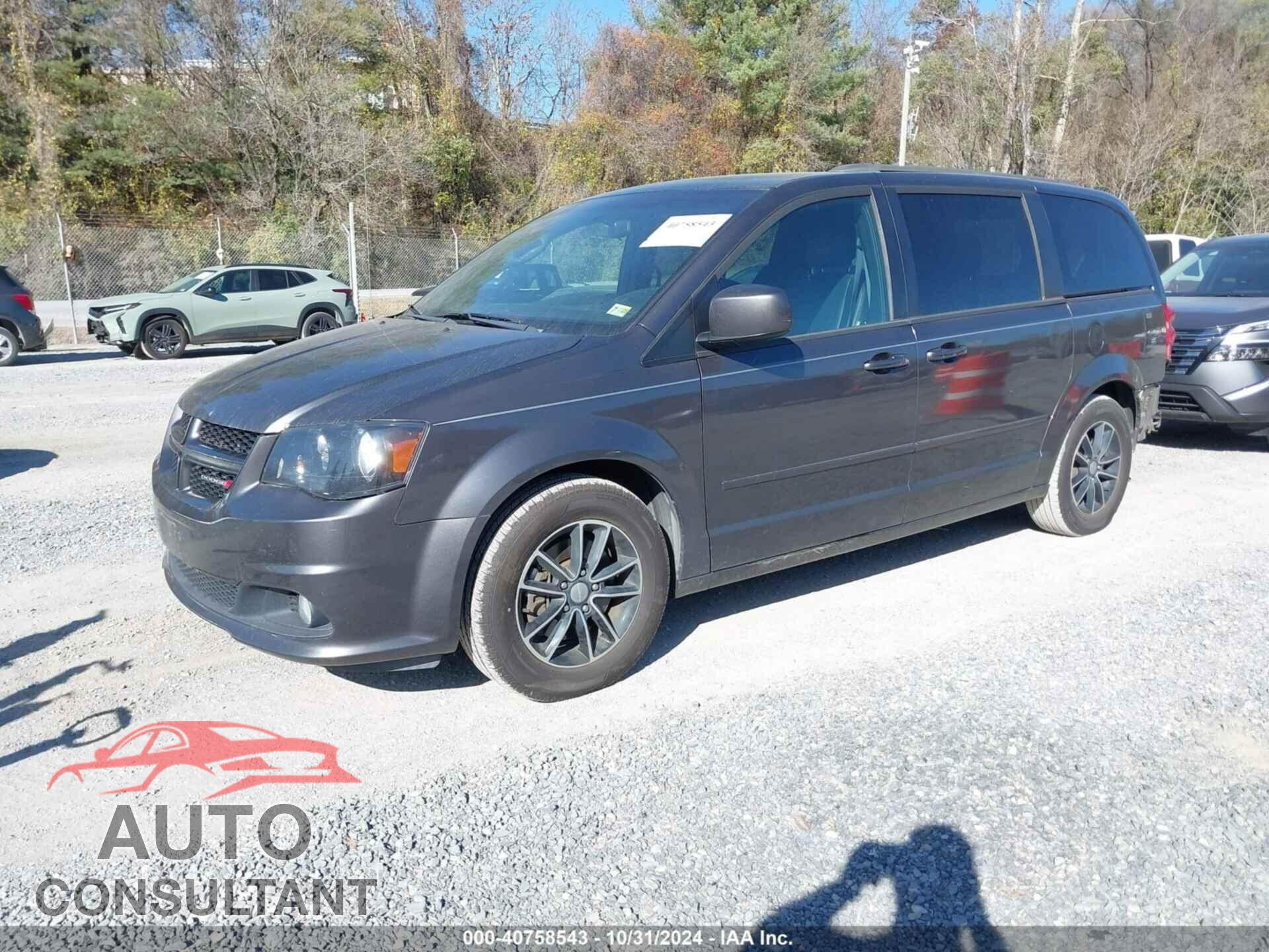 DODGE GRAND CARAVAN 2016 - 2C4RDGEG9GR329869