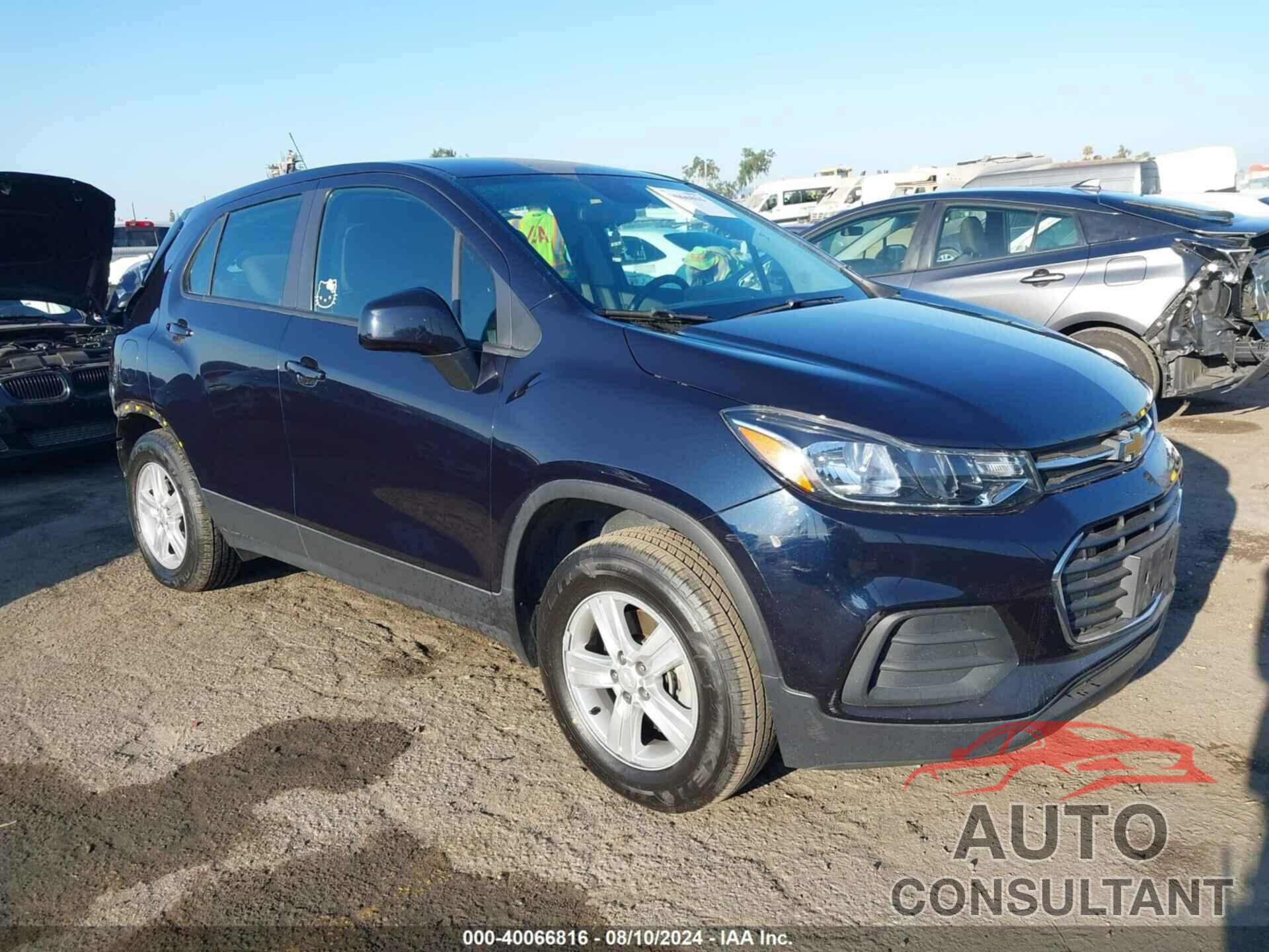 CHEVROLET TRAX 2022 - KL7CJNSM9NB516521