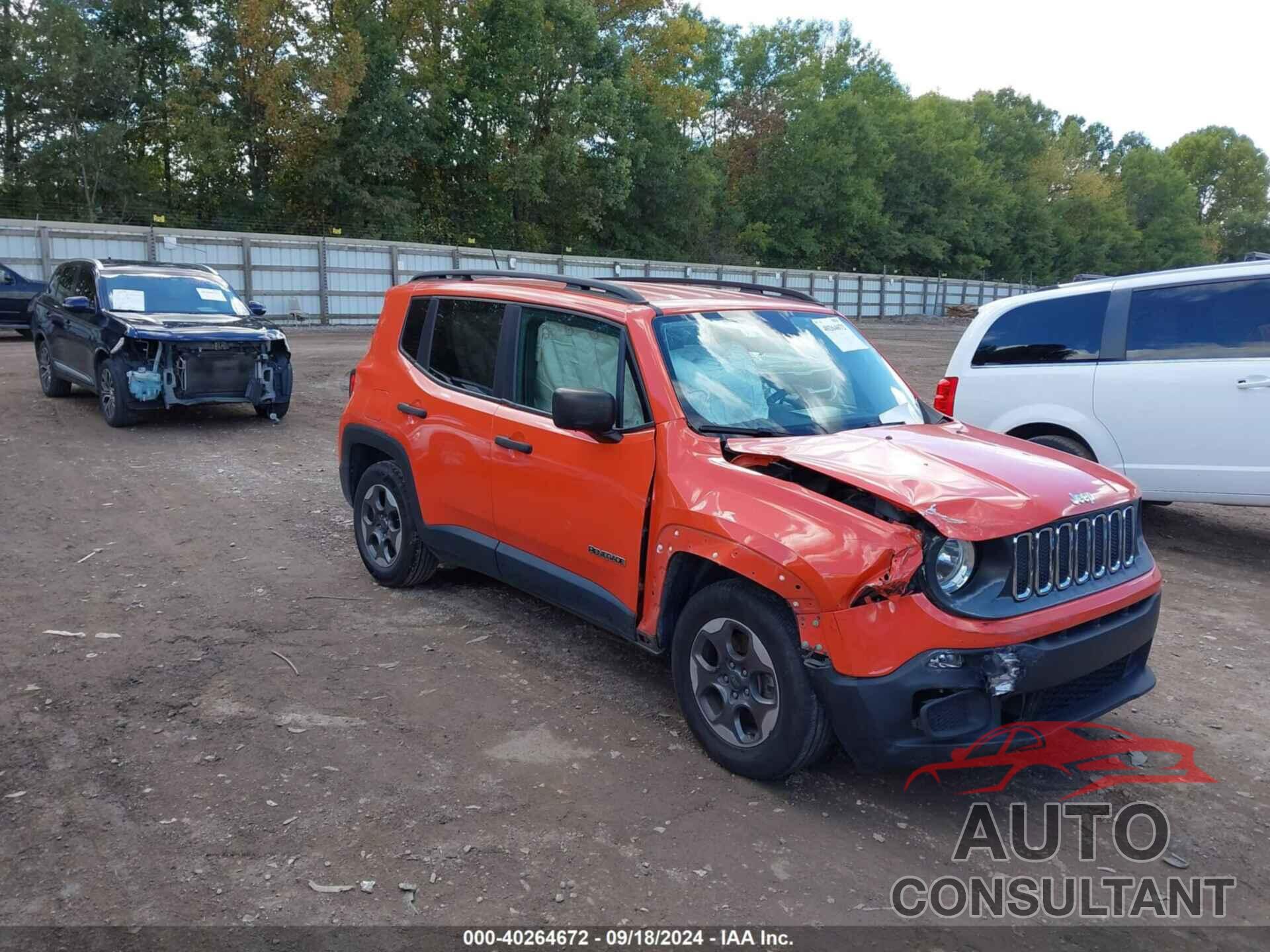 JEEP RENEGADE 2017 - ZACCJAAB5HPF18868