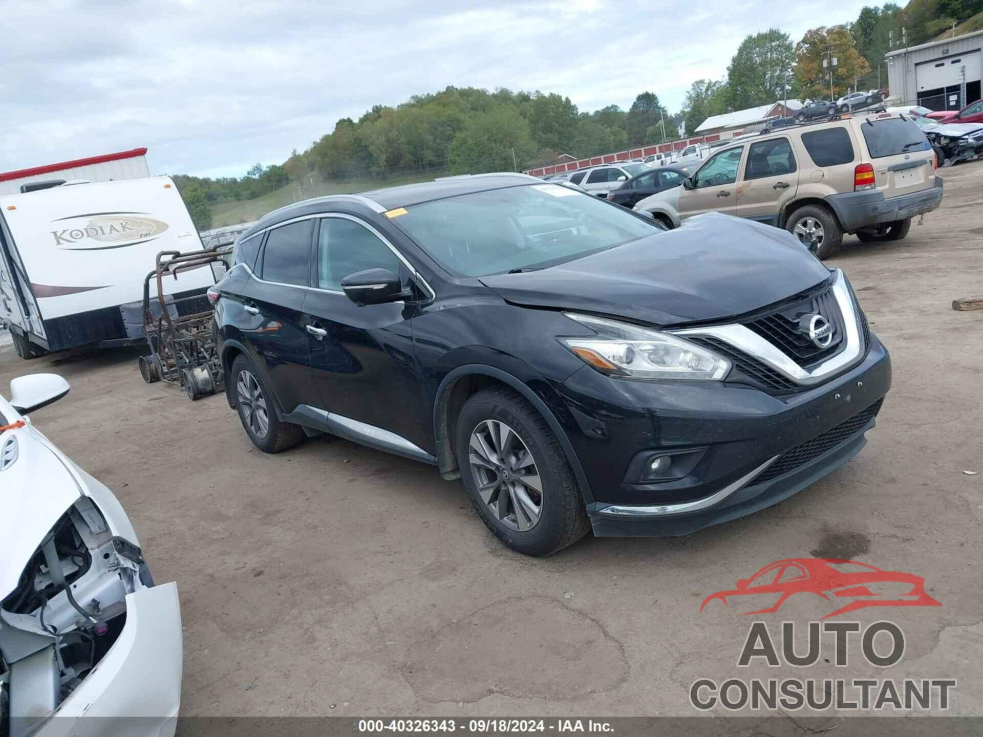 NISSAN MURANO 2015 - 5N1AZ2MHXFN243439